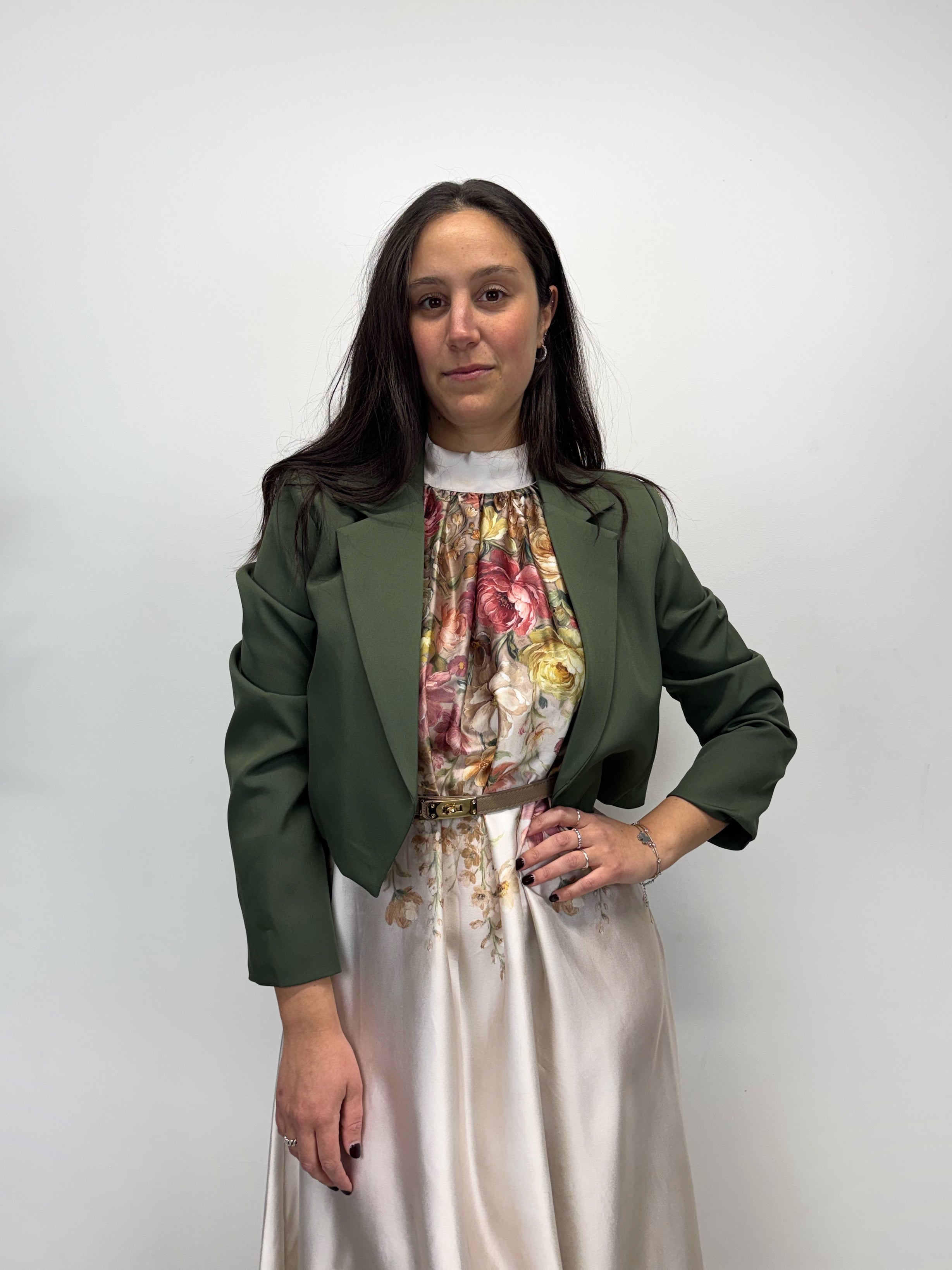 Blazer crop ROMANCE +colori