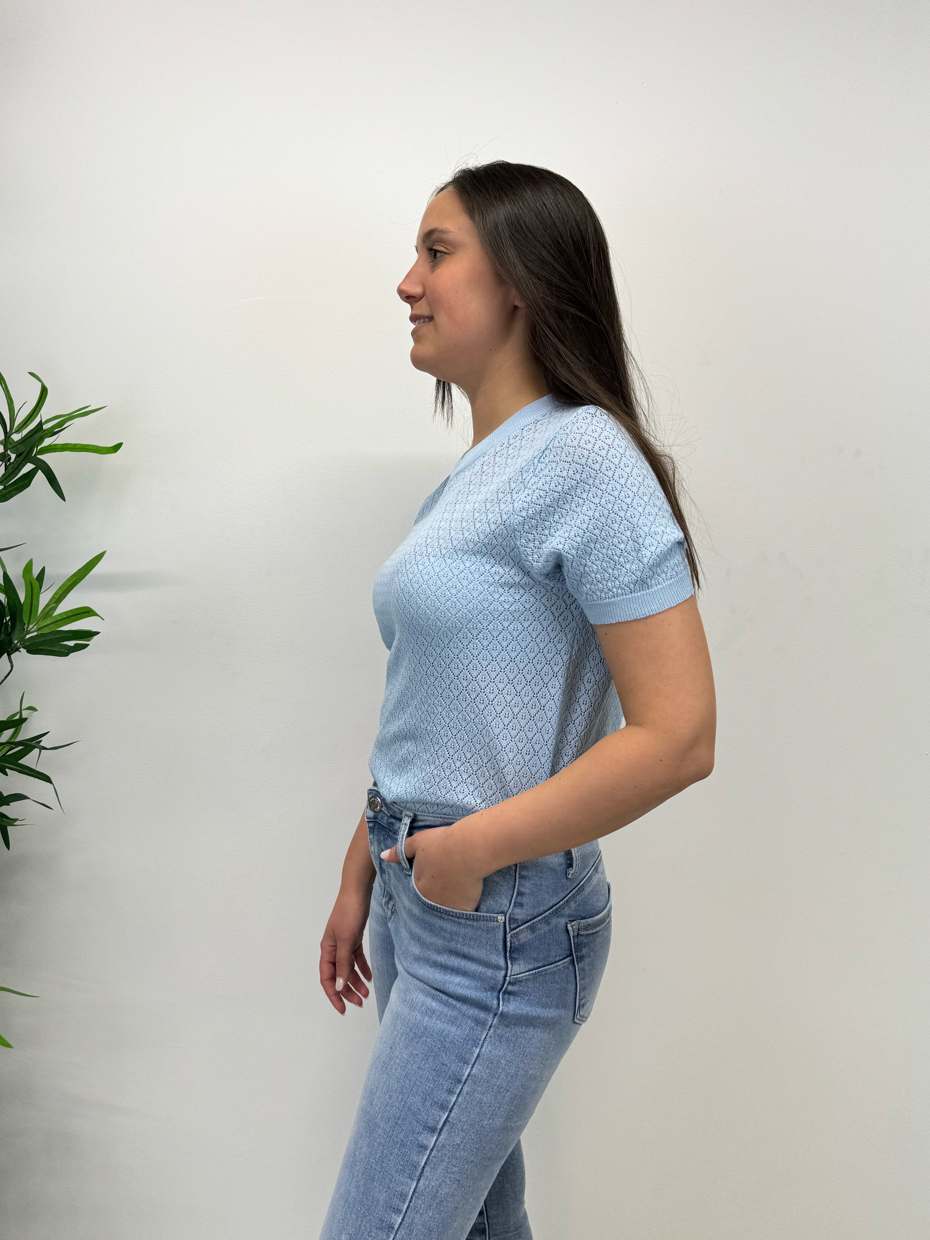 T-shirt traforata +colori