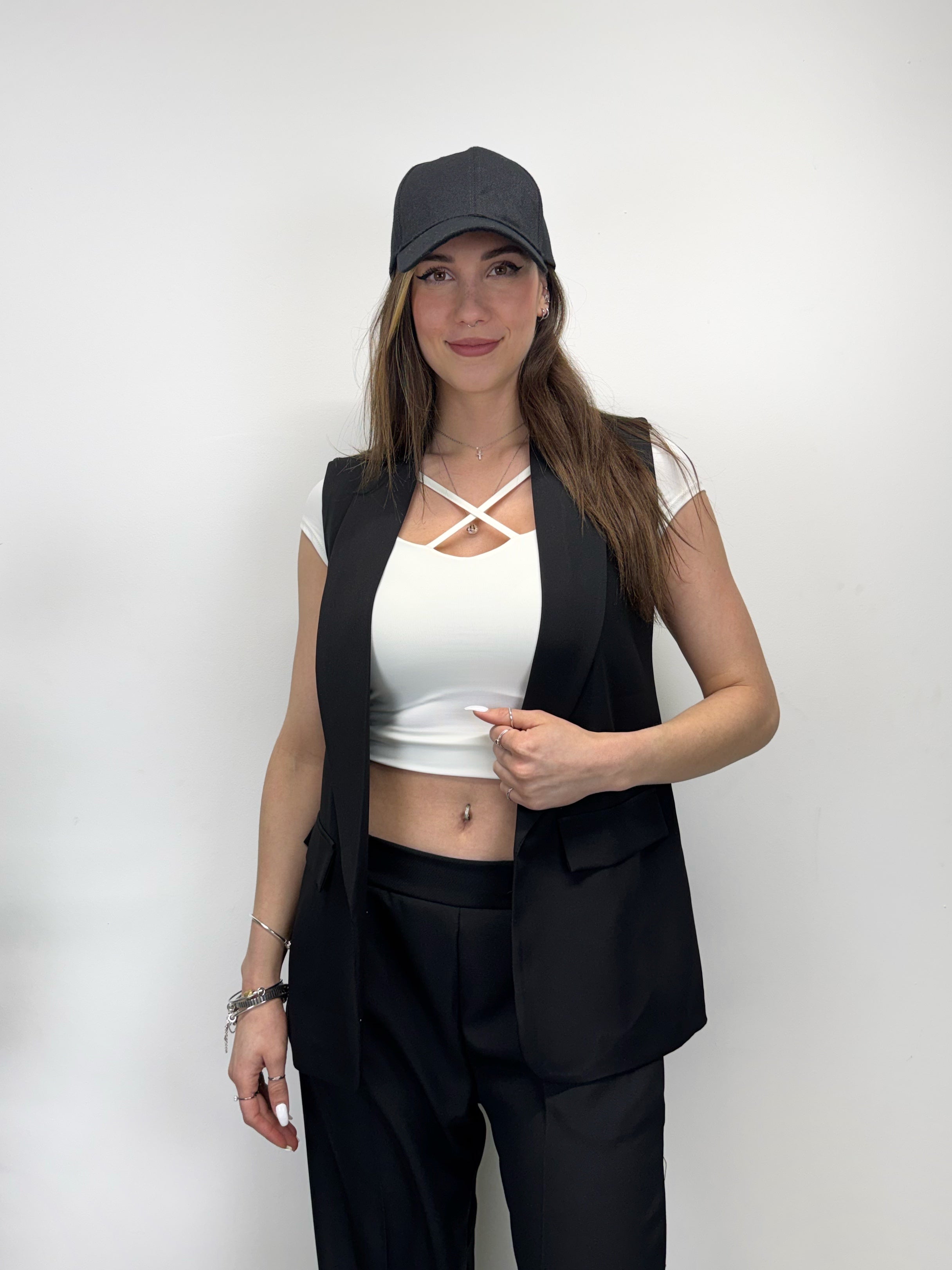 Crop top CROSS +colori