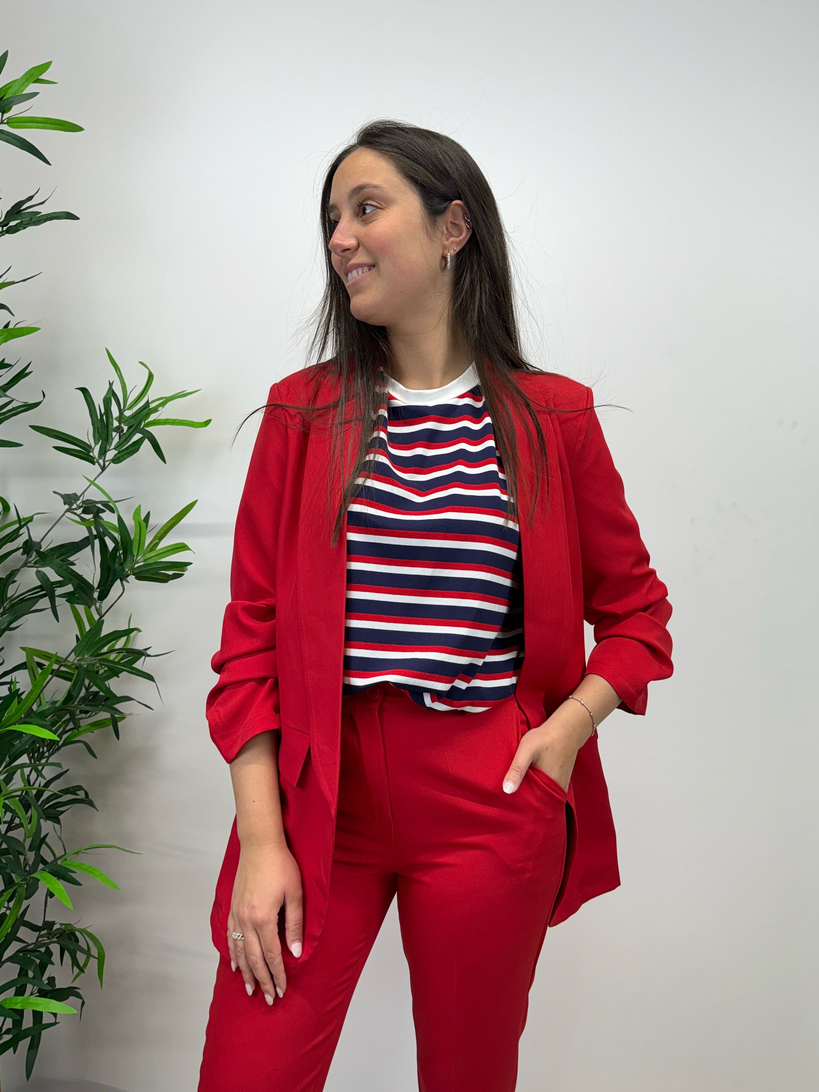 Blazer MARGARET rosso
