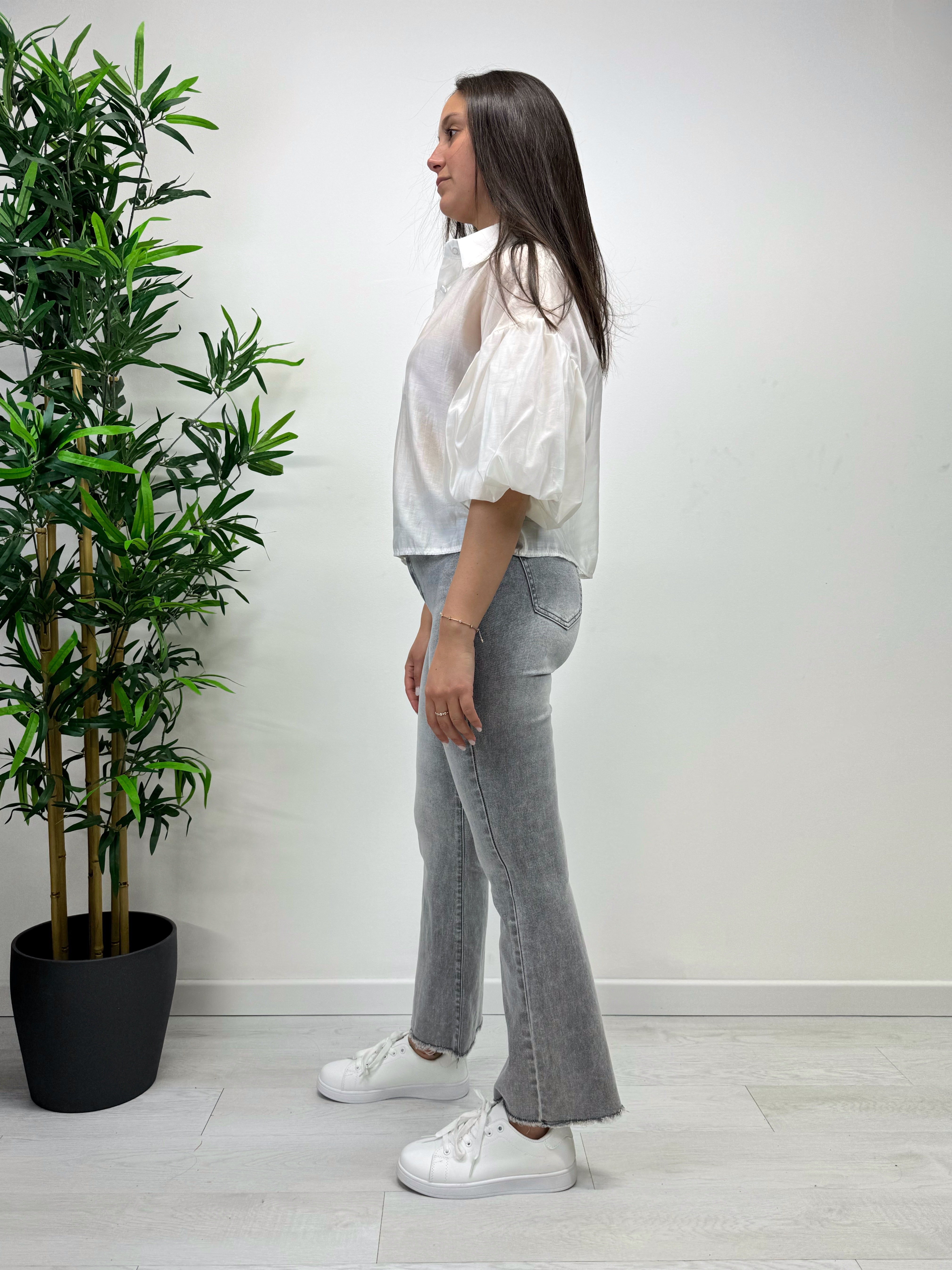 Jeans a trombetta