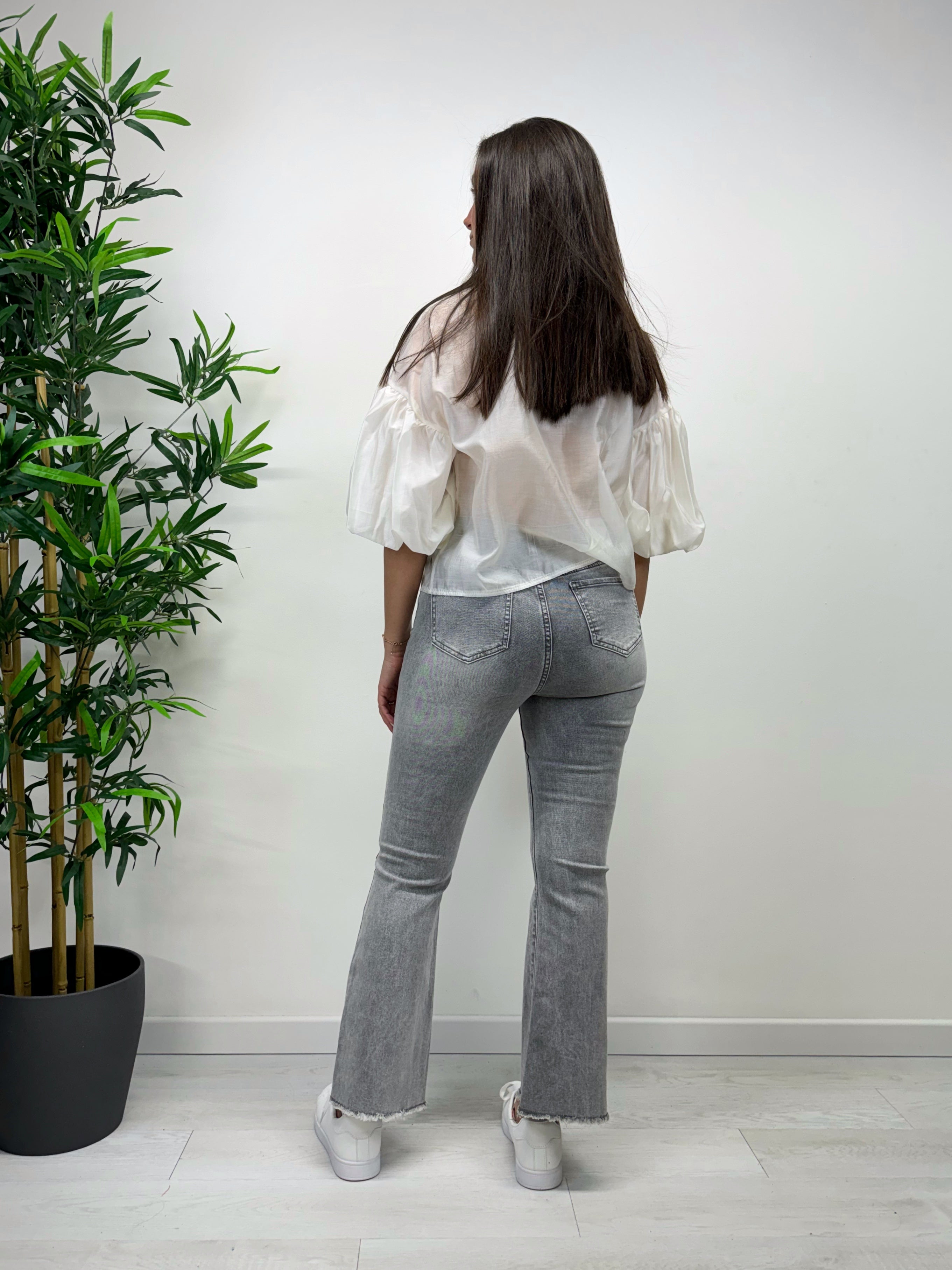 Jeans a trombetta
