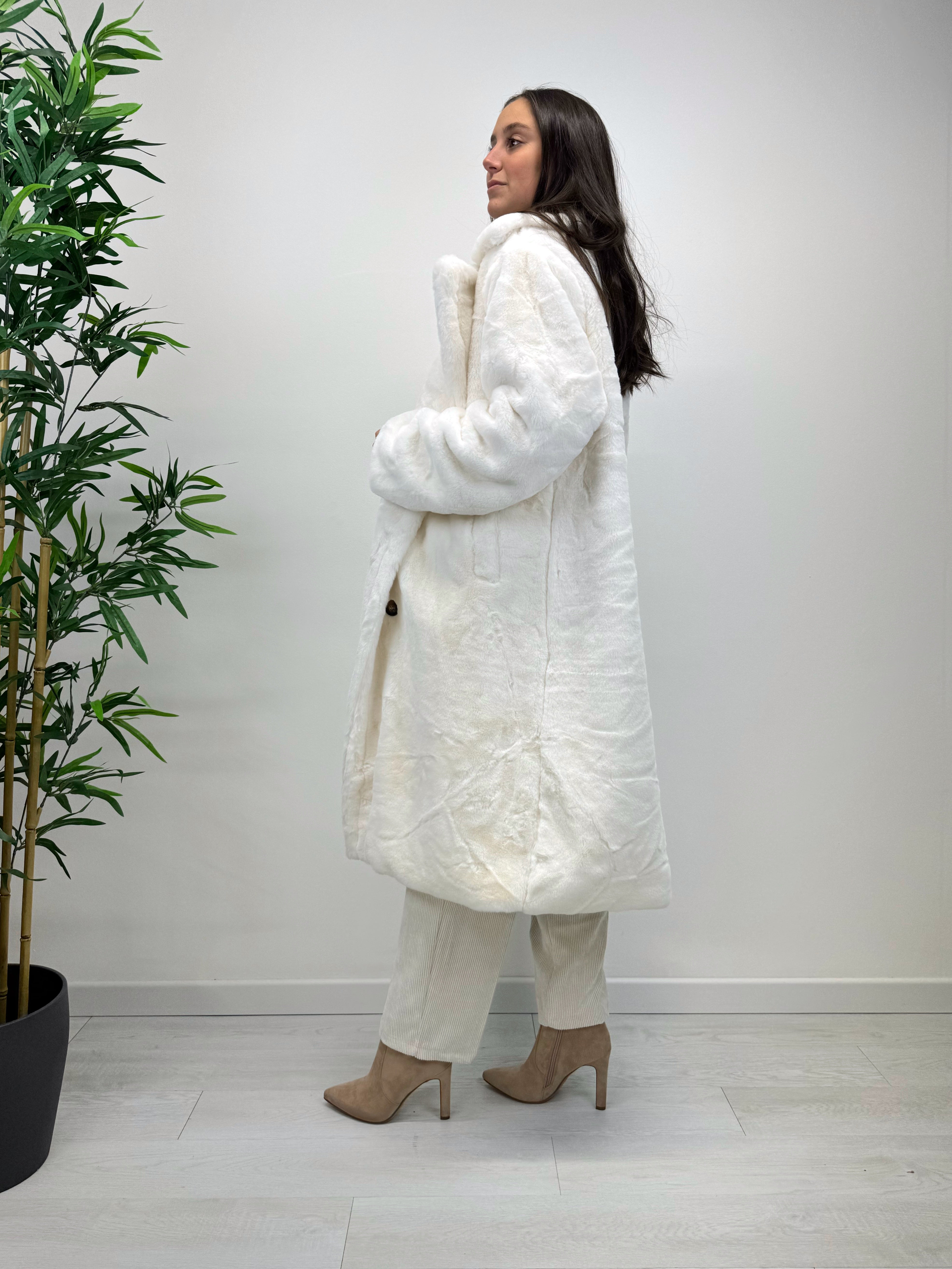 Eco pelliccia NORTH POLE bianca