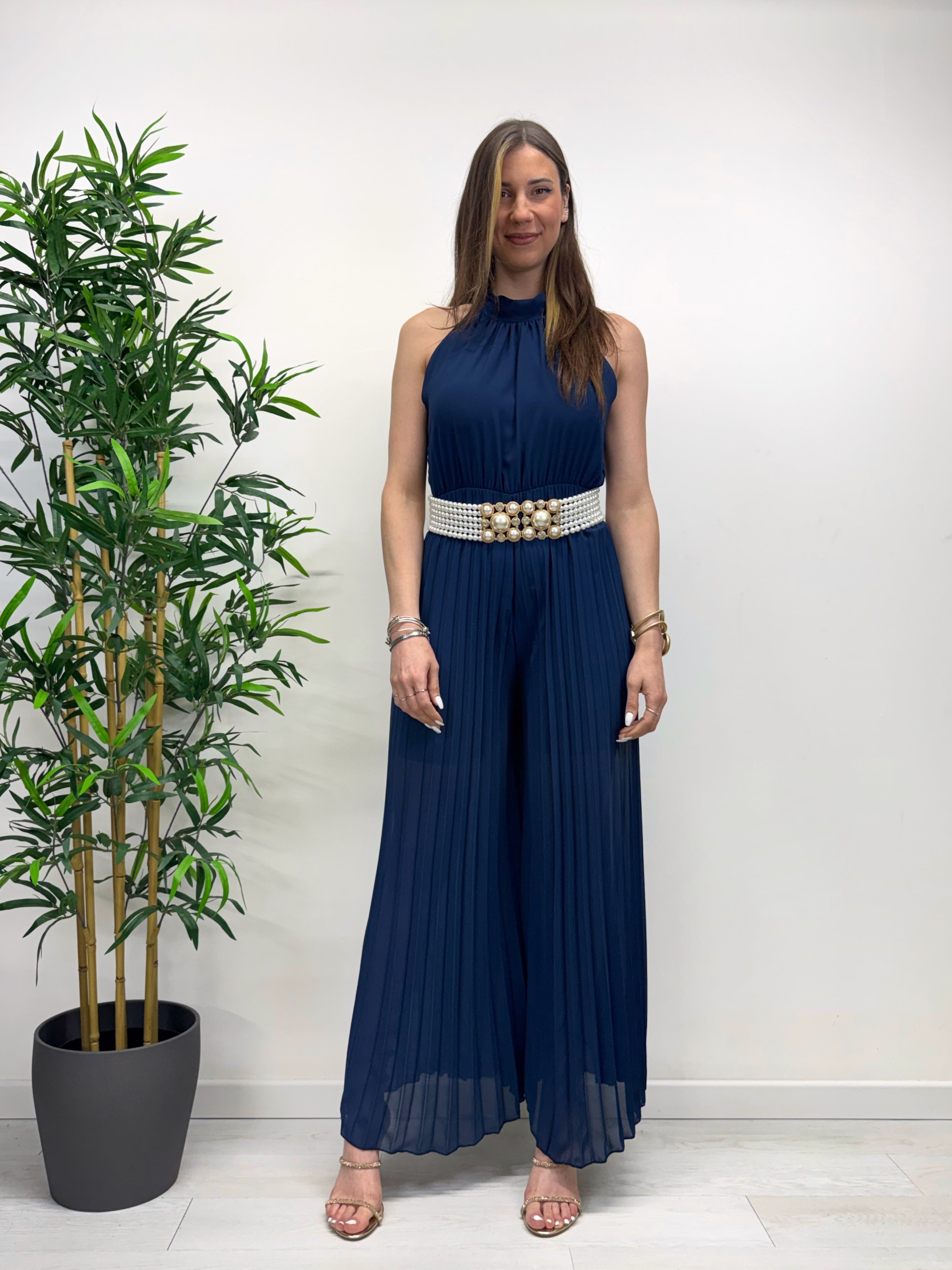 Tuta CLARISSA blu navy