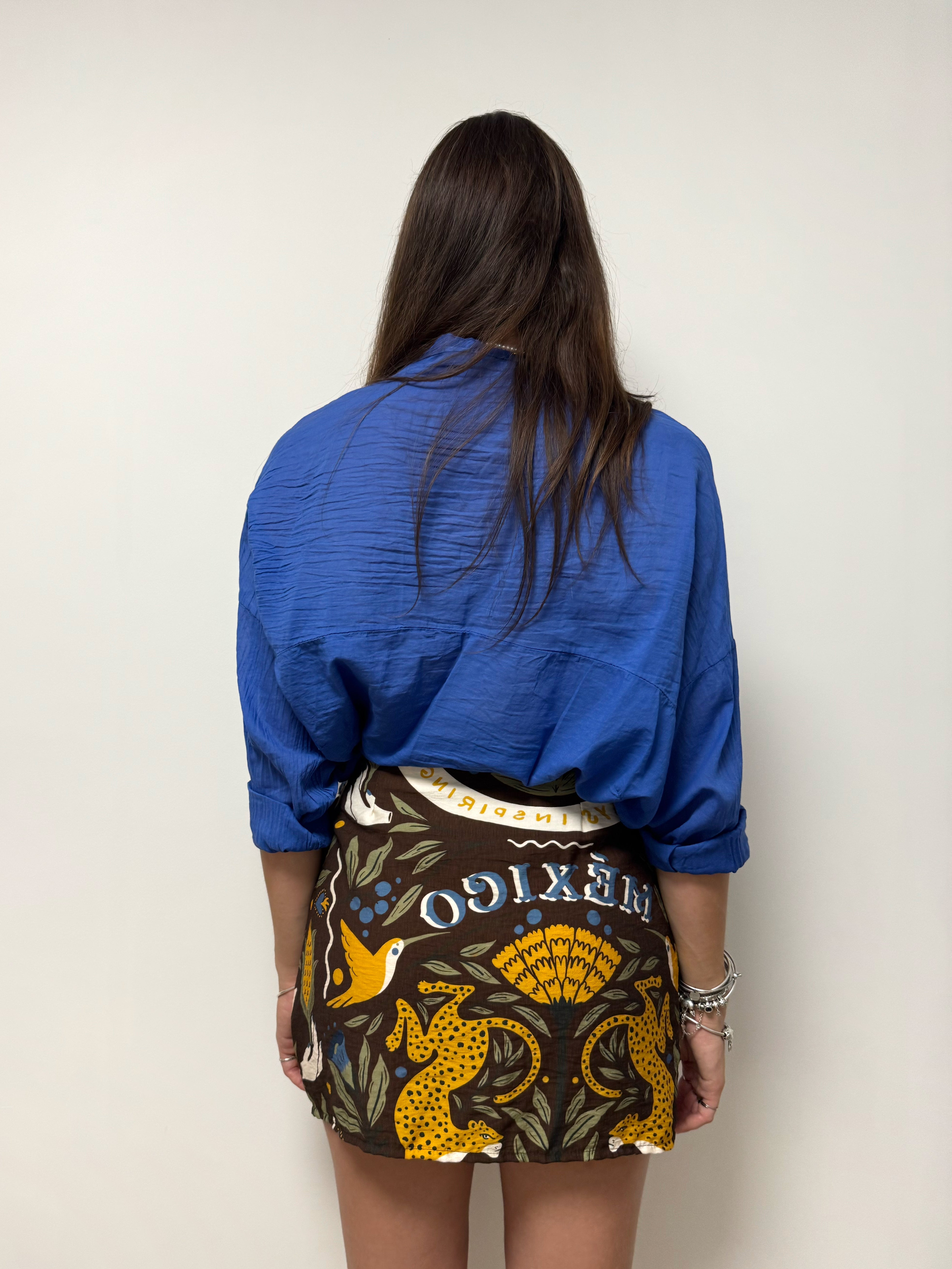 Camicia MERIDA blu royal
