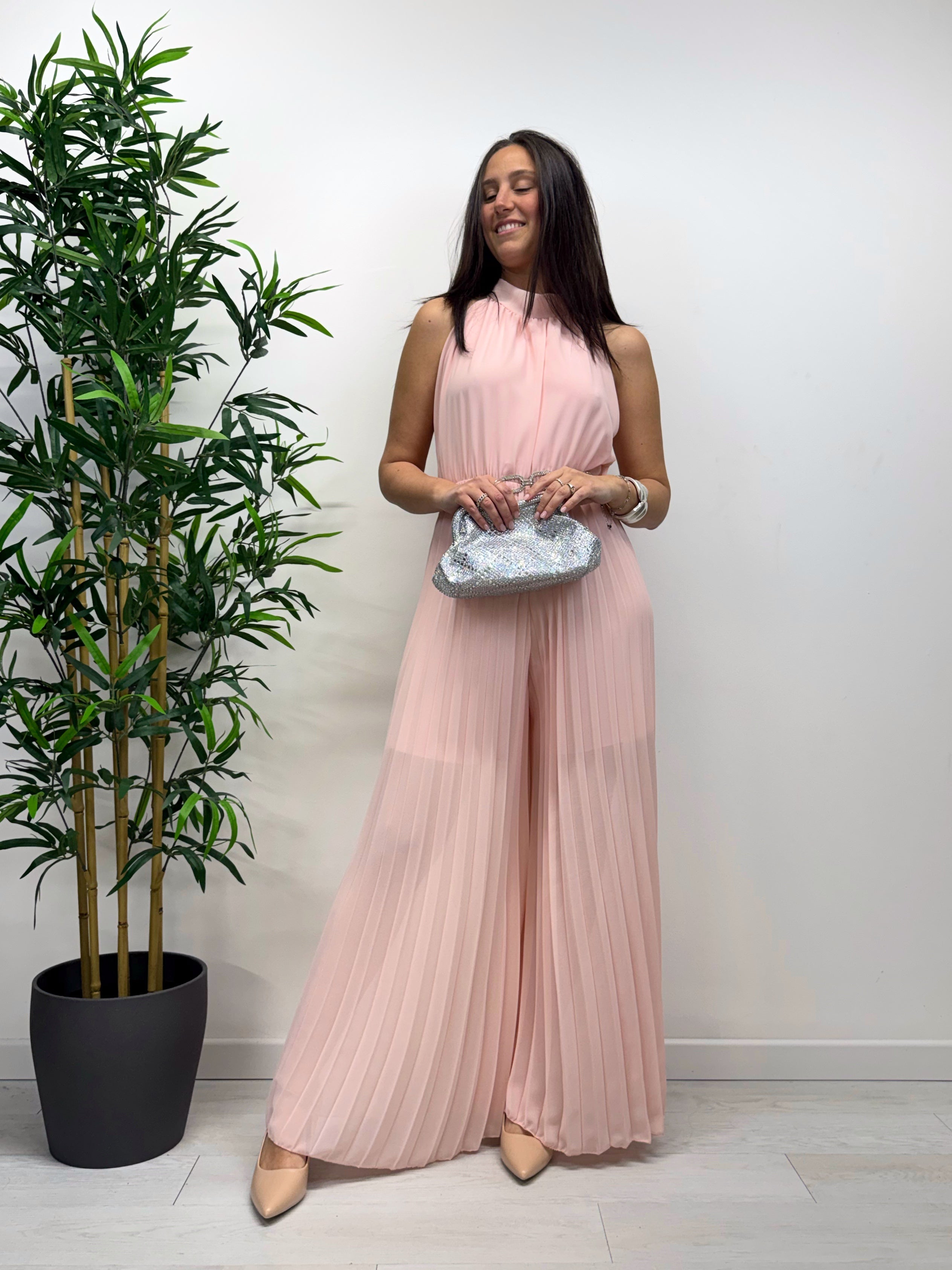 Tuta CLARISSA rosa cipria