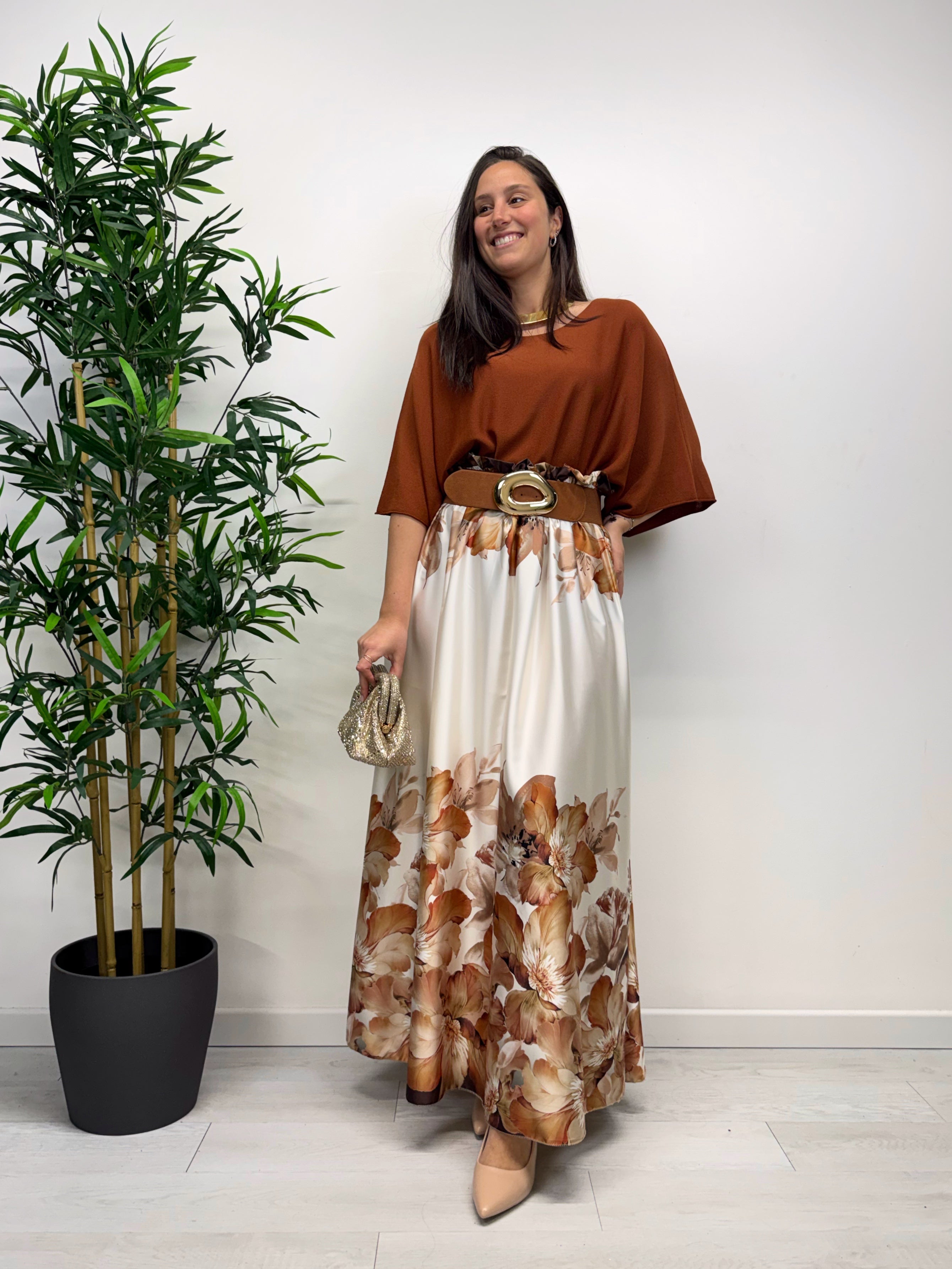 Maglioncino ARTEMIDE ruggine