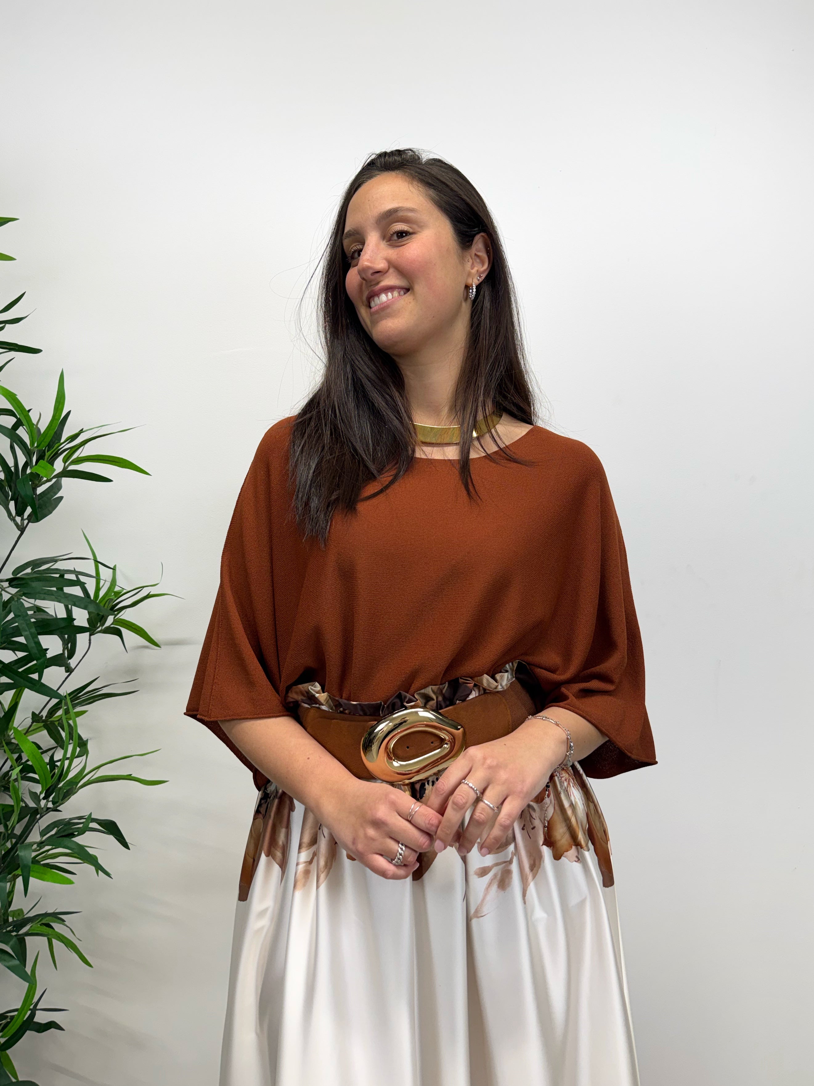 Maglioncino ARTEMIDE ruggine