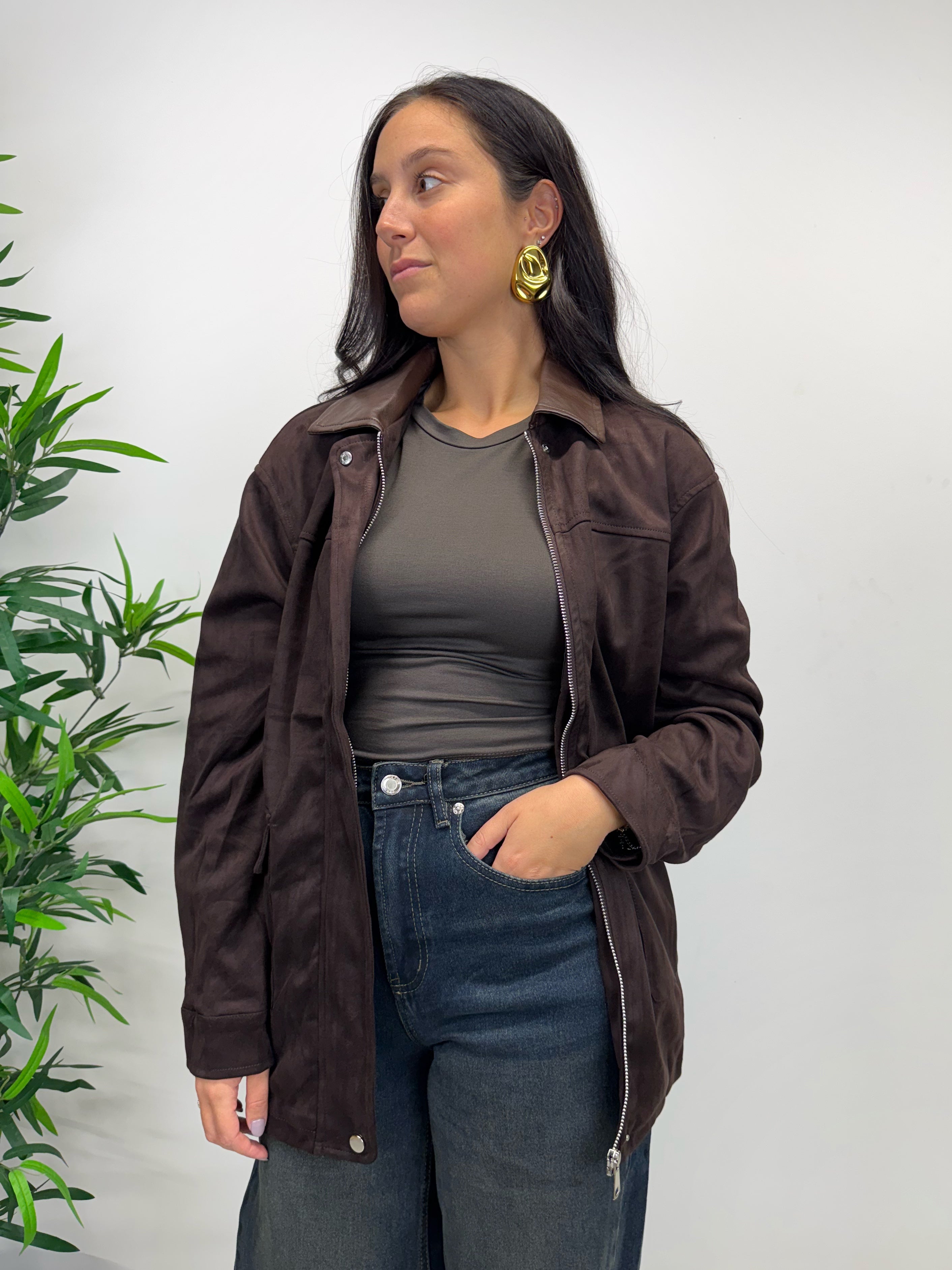 Bomber VINTAGE caffè