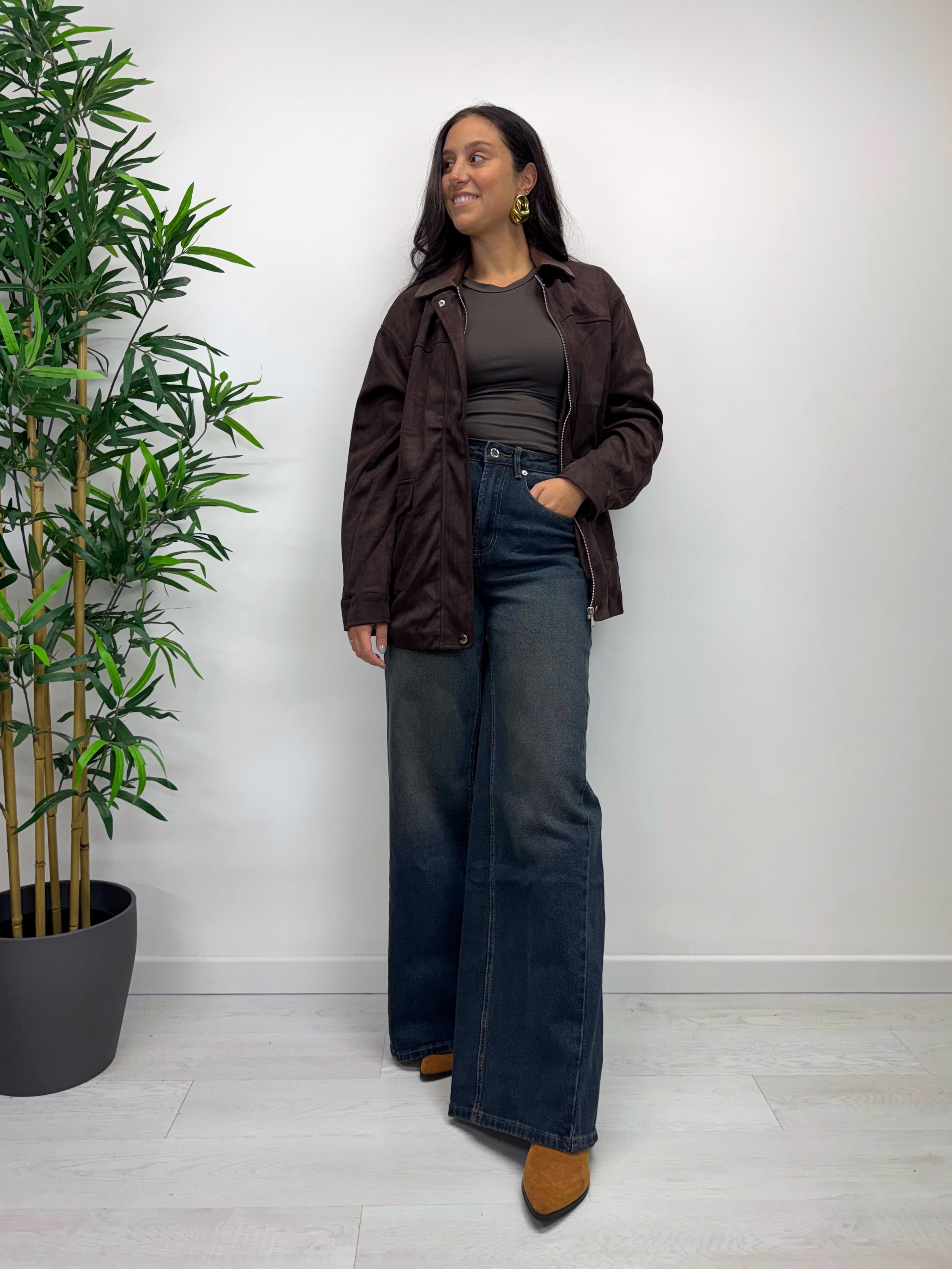 Bomber VINTAGE caffè