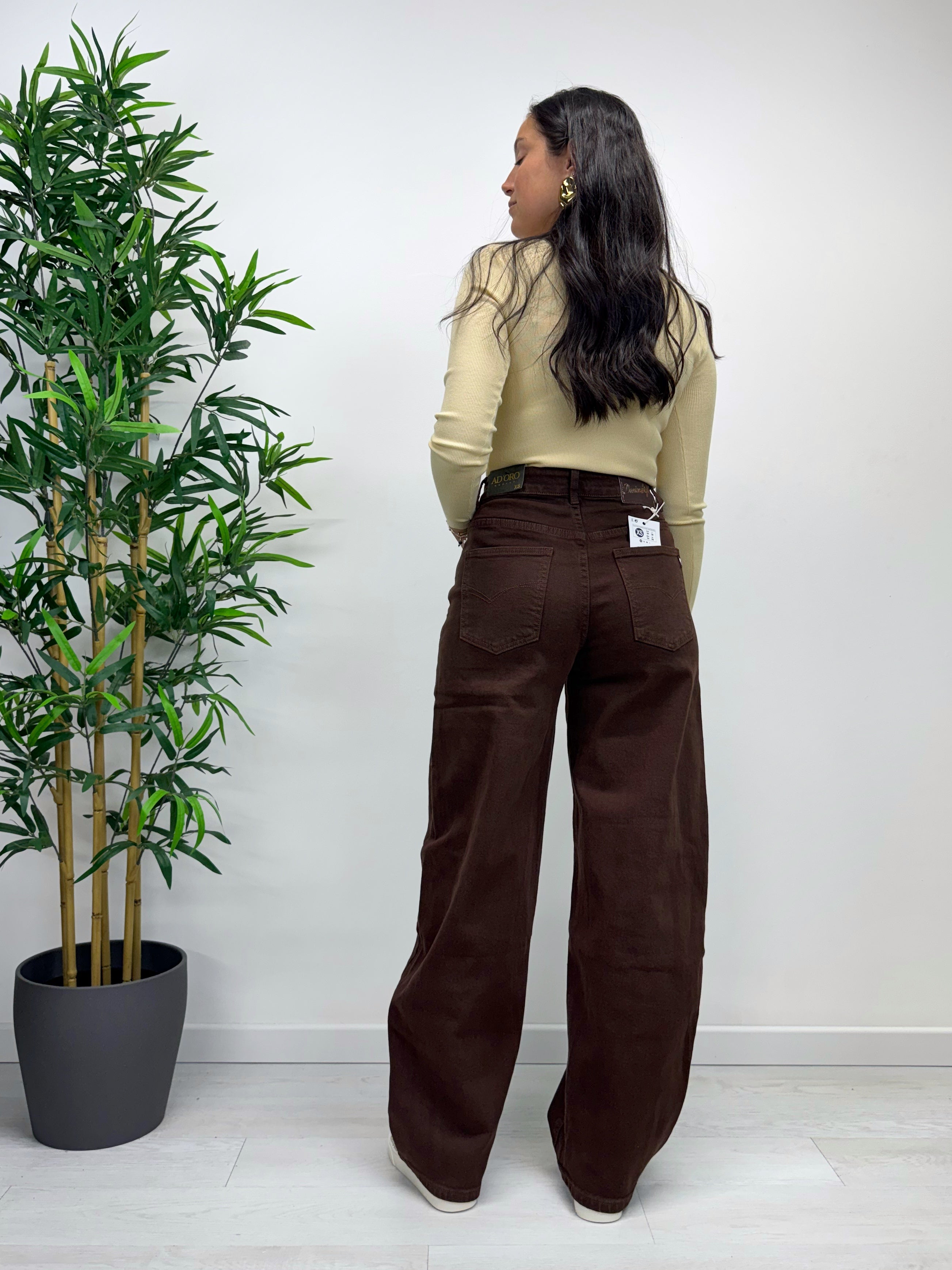 Jeans balloon CHOCOLATE