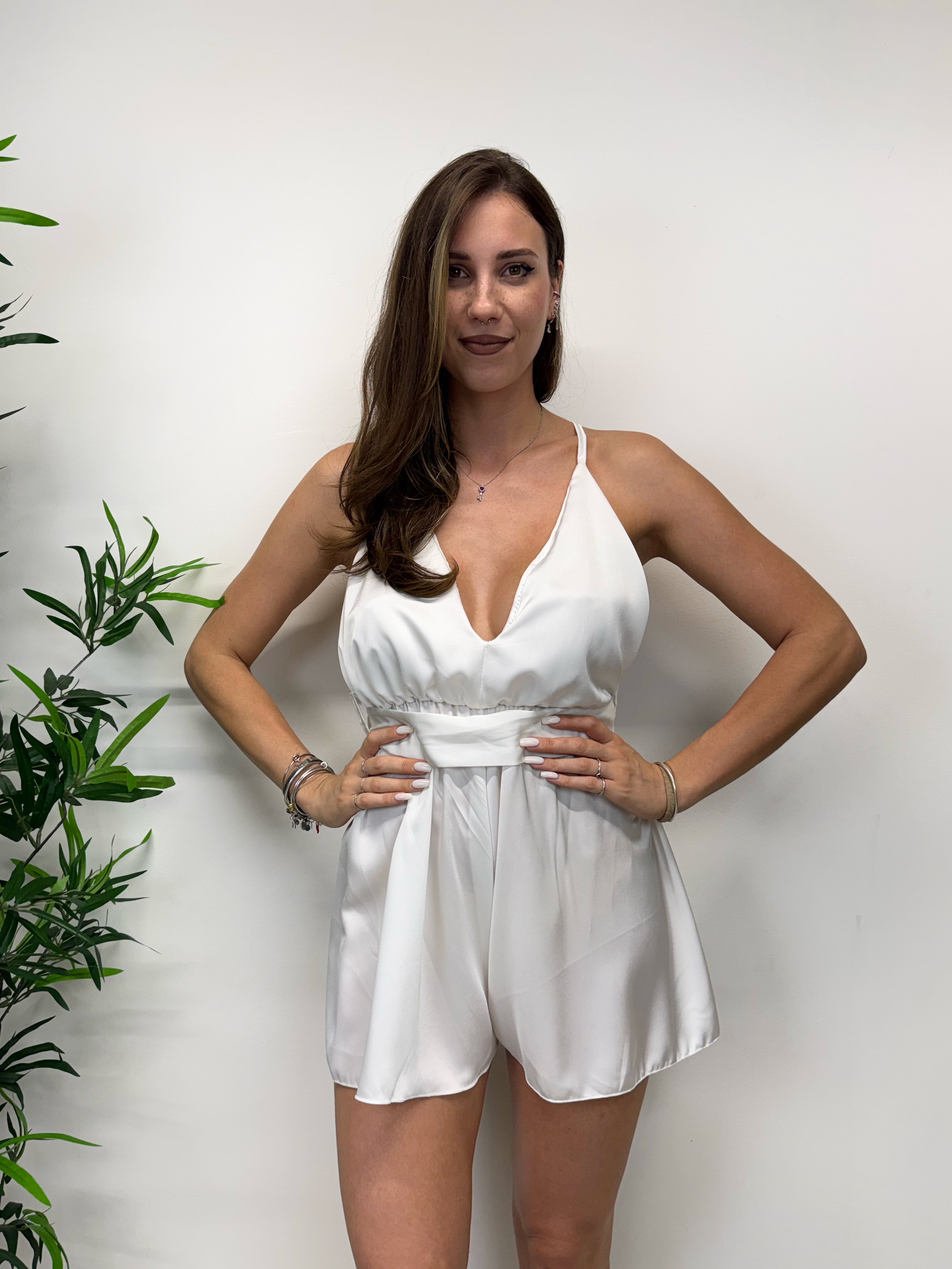 Tutina BENNY bianca