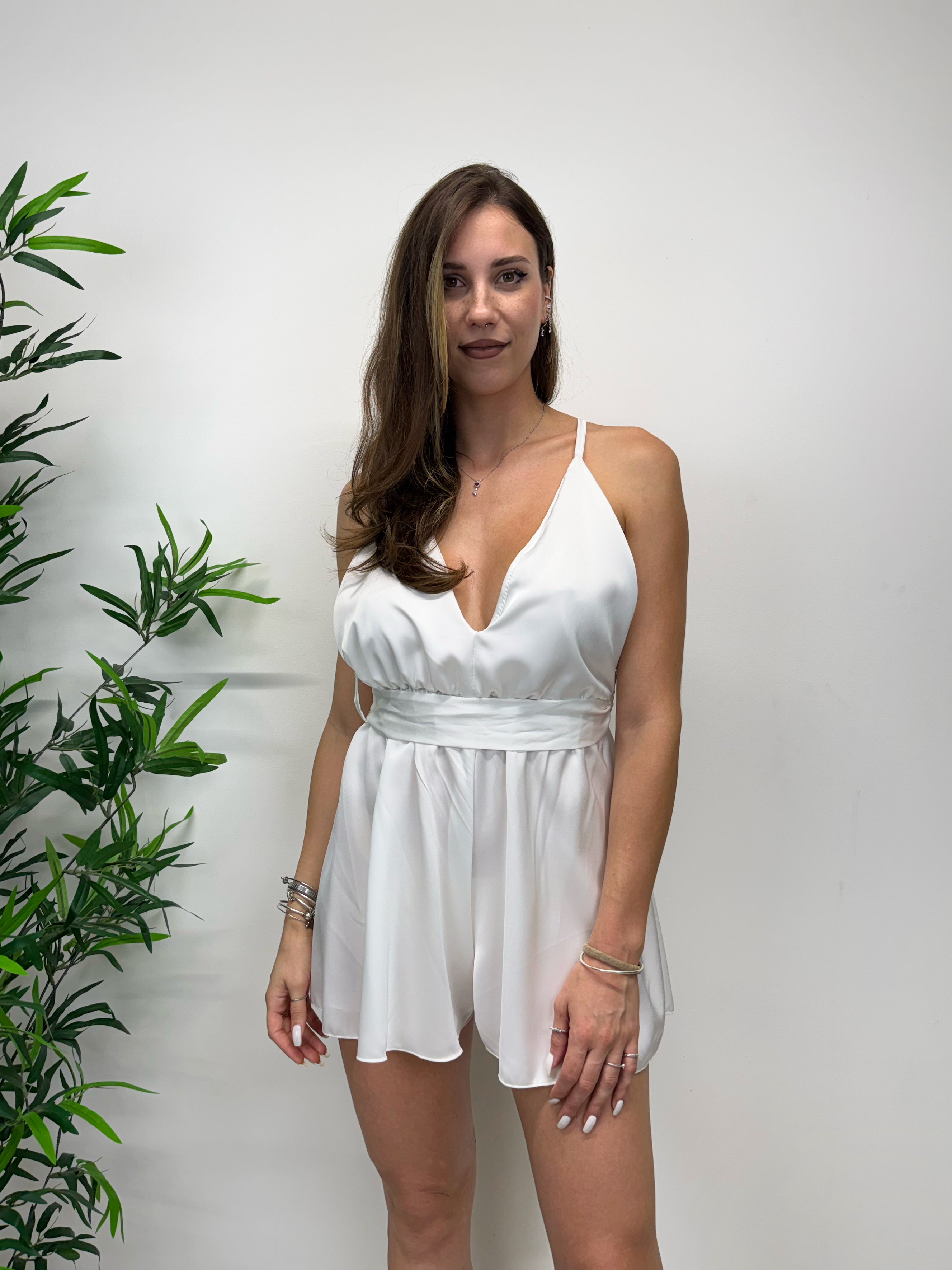 Tutina BENNY bianca