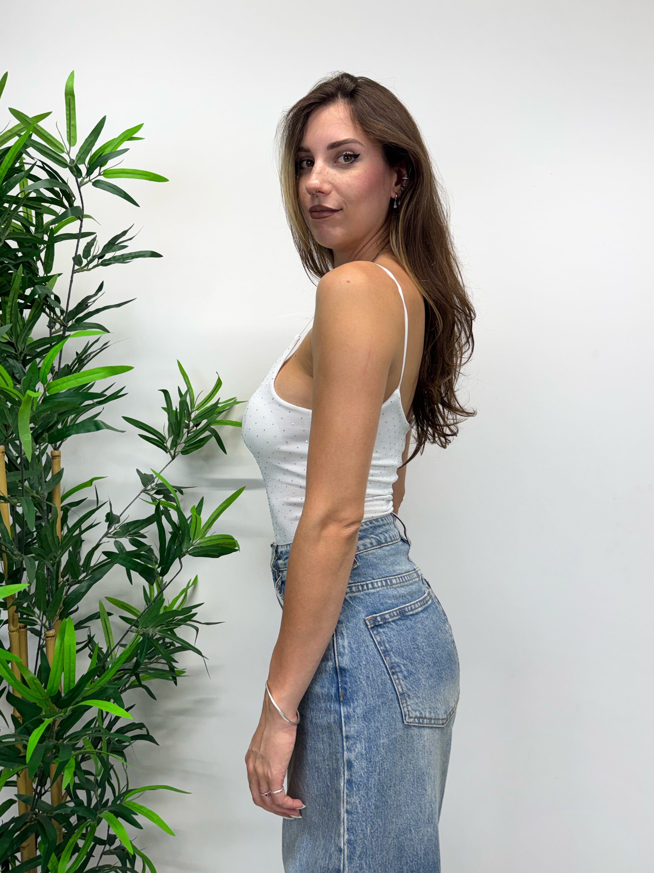 Body con borchiette