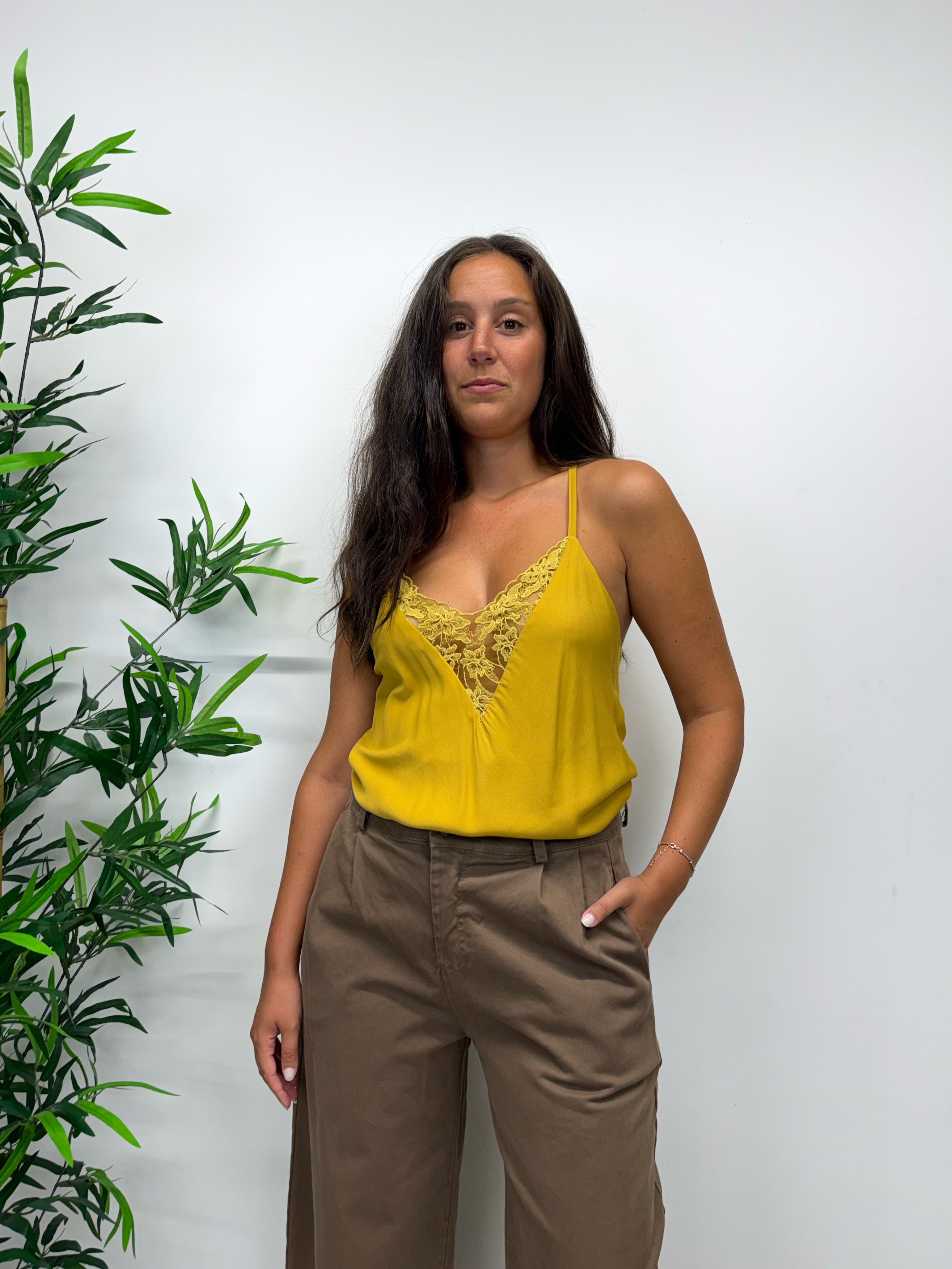 Top con pizzo +colori