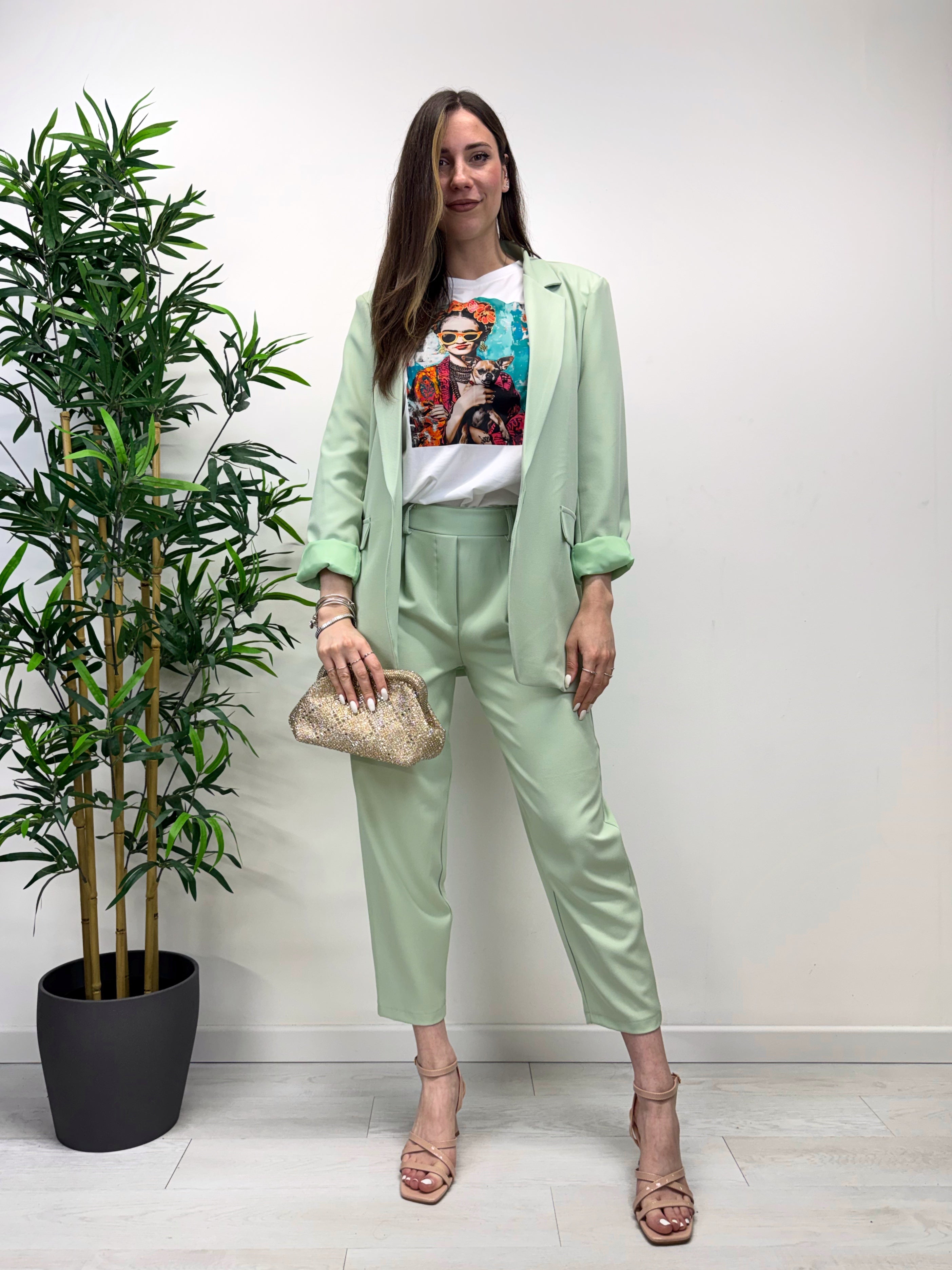 Tailleur CLARISSA menta