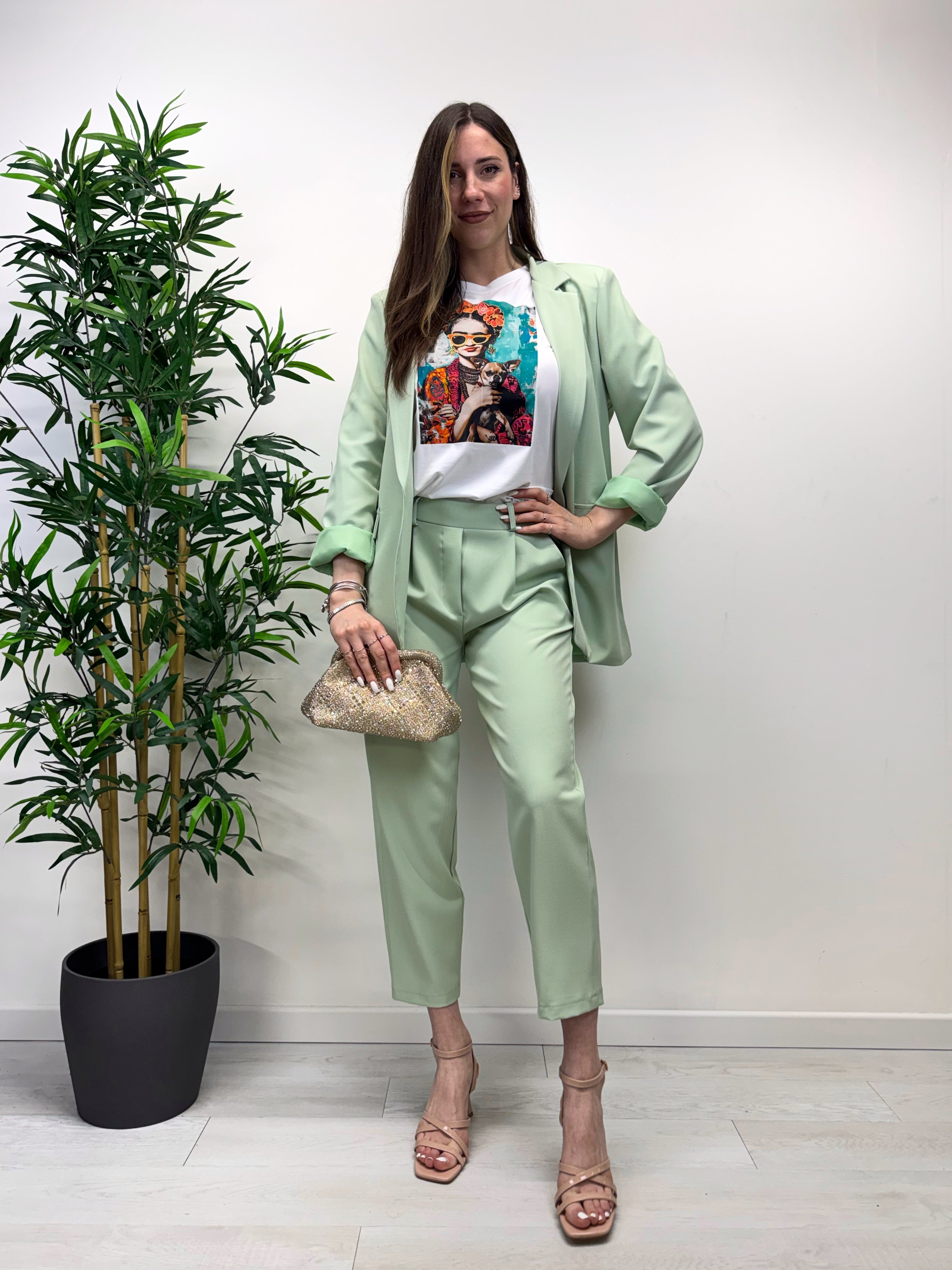Tailleur CLARISSA menta