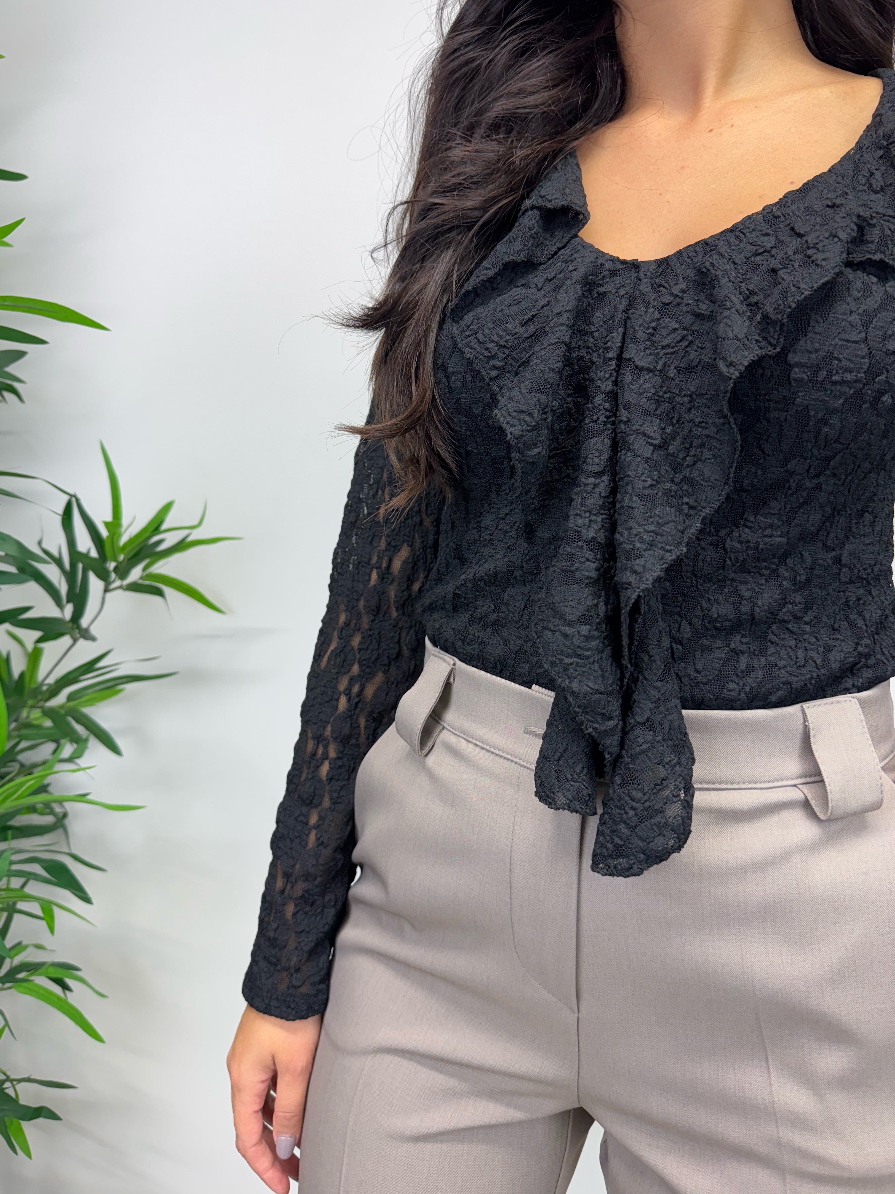 Top in pizzo +colori