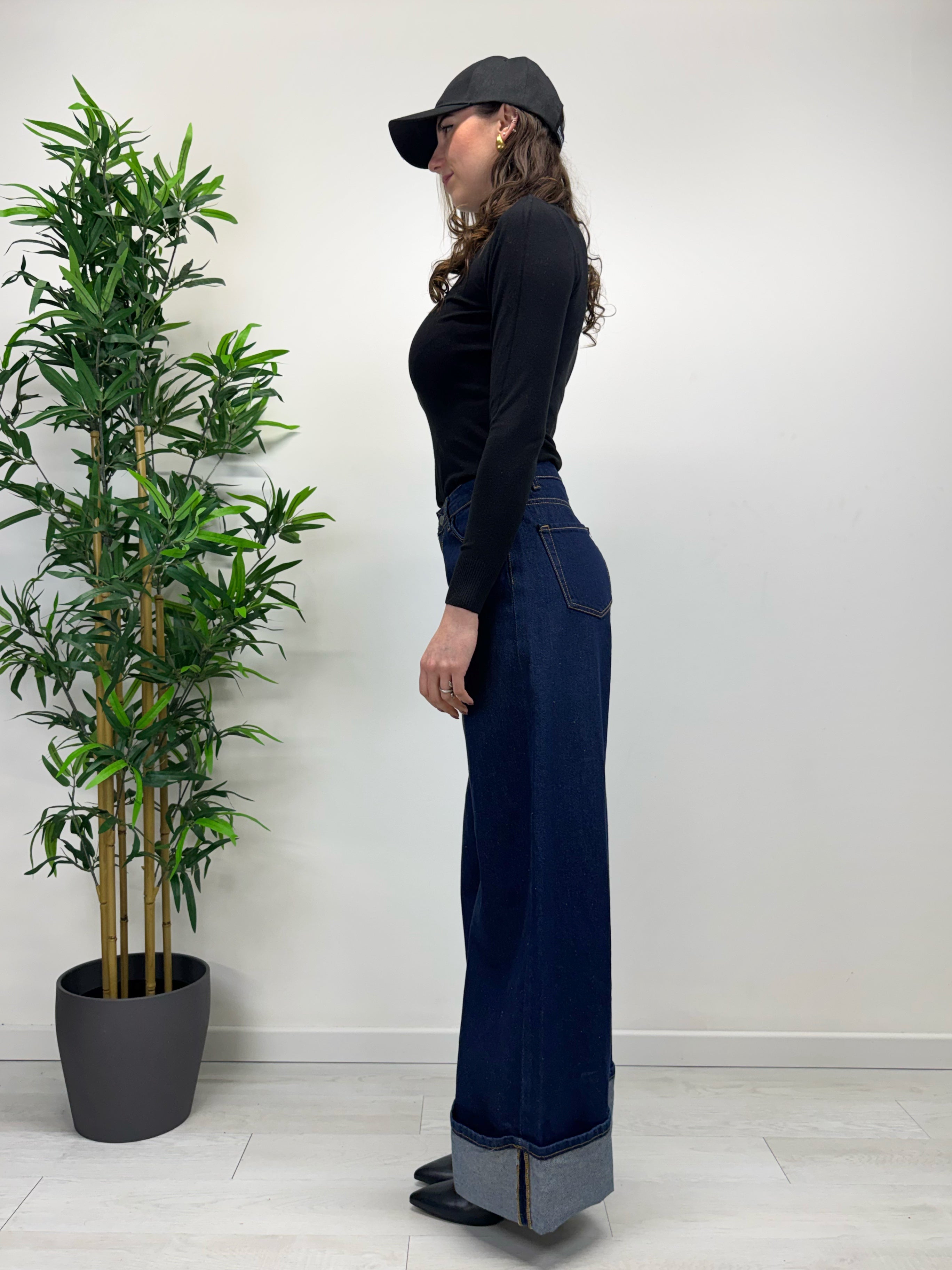 Completo denim scuro