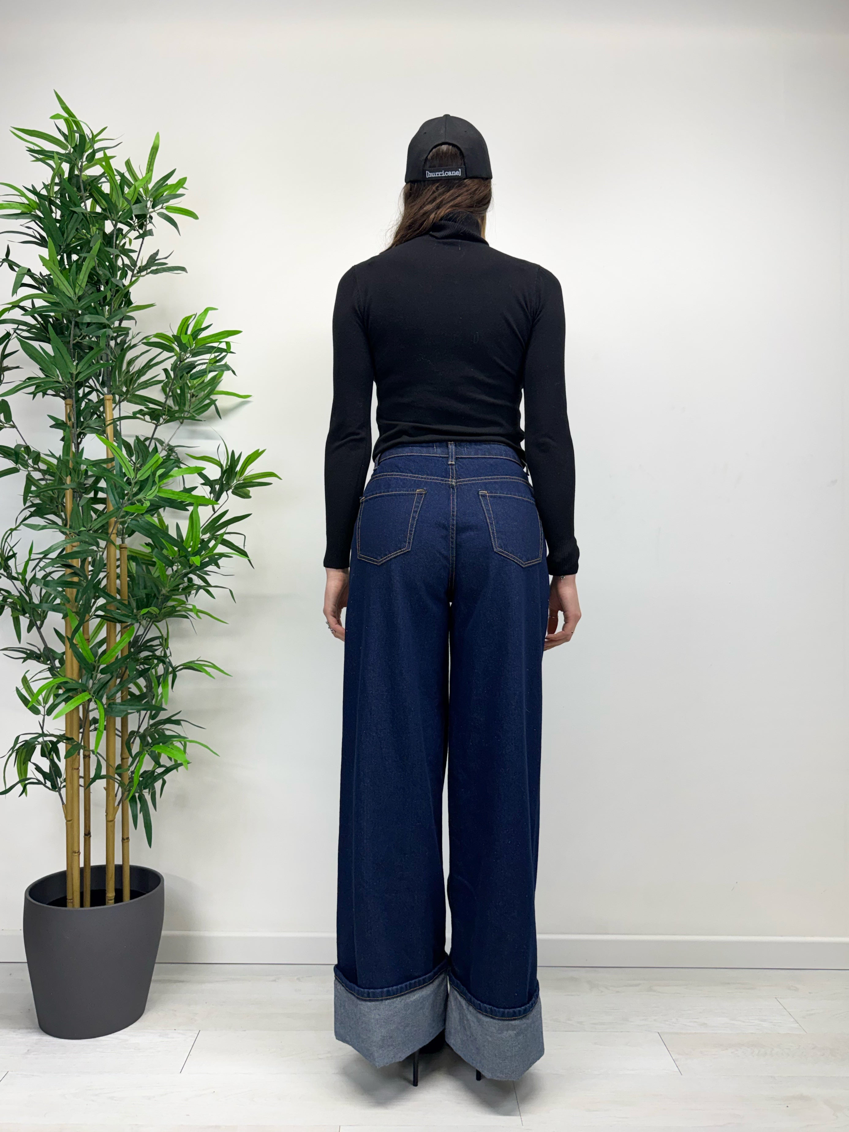 Completo denim scuro