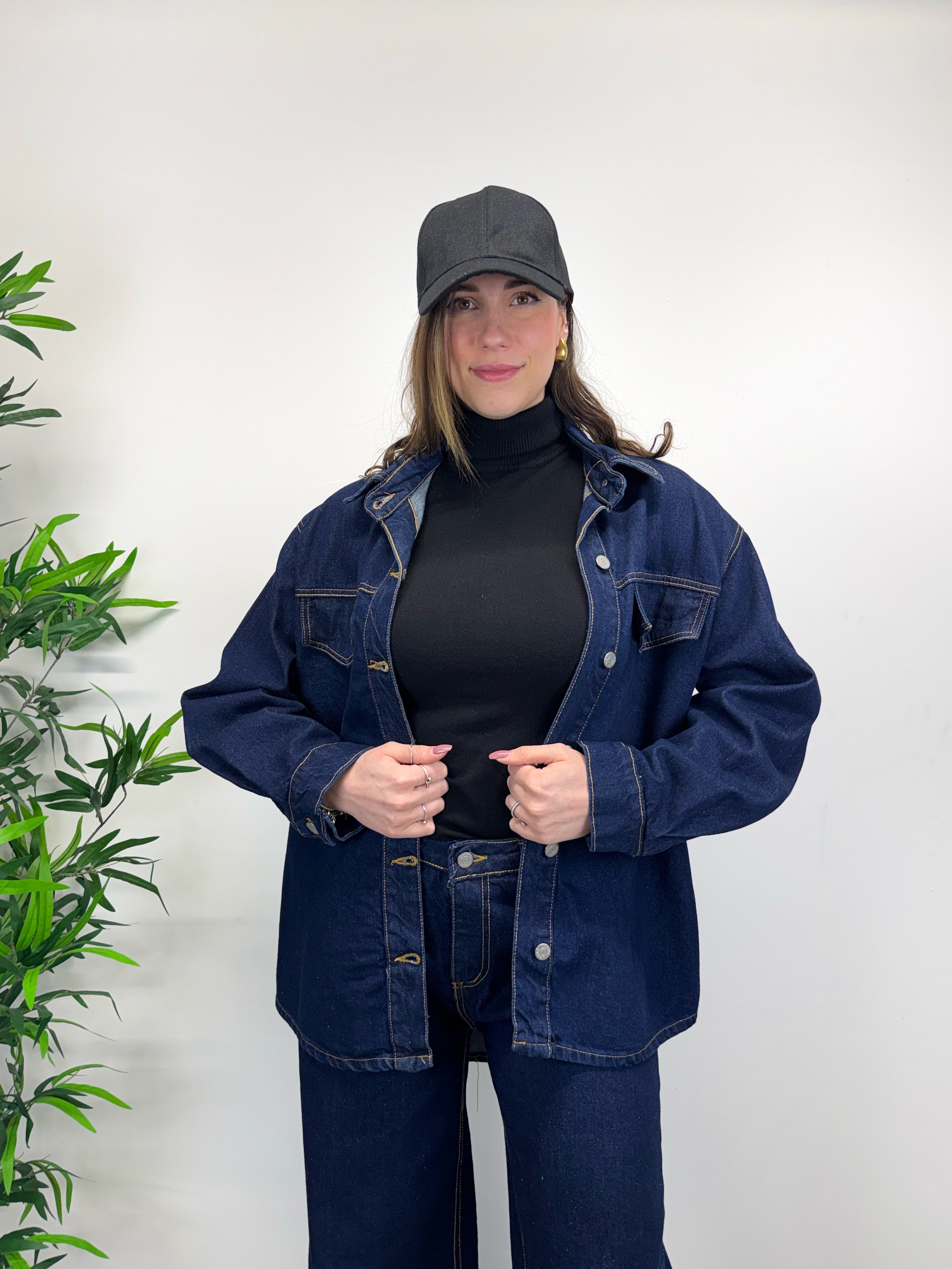Completo denim scuro