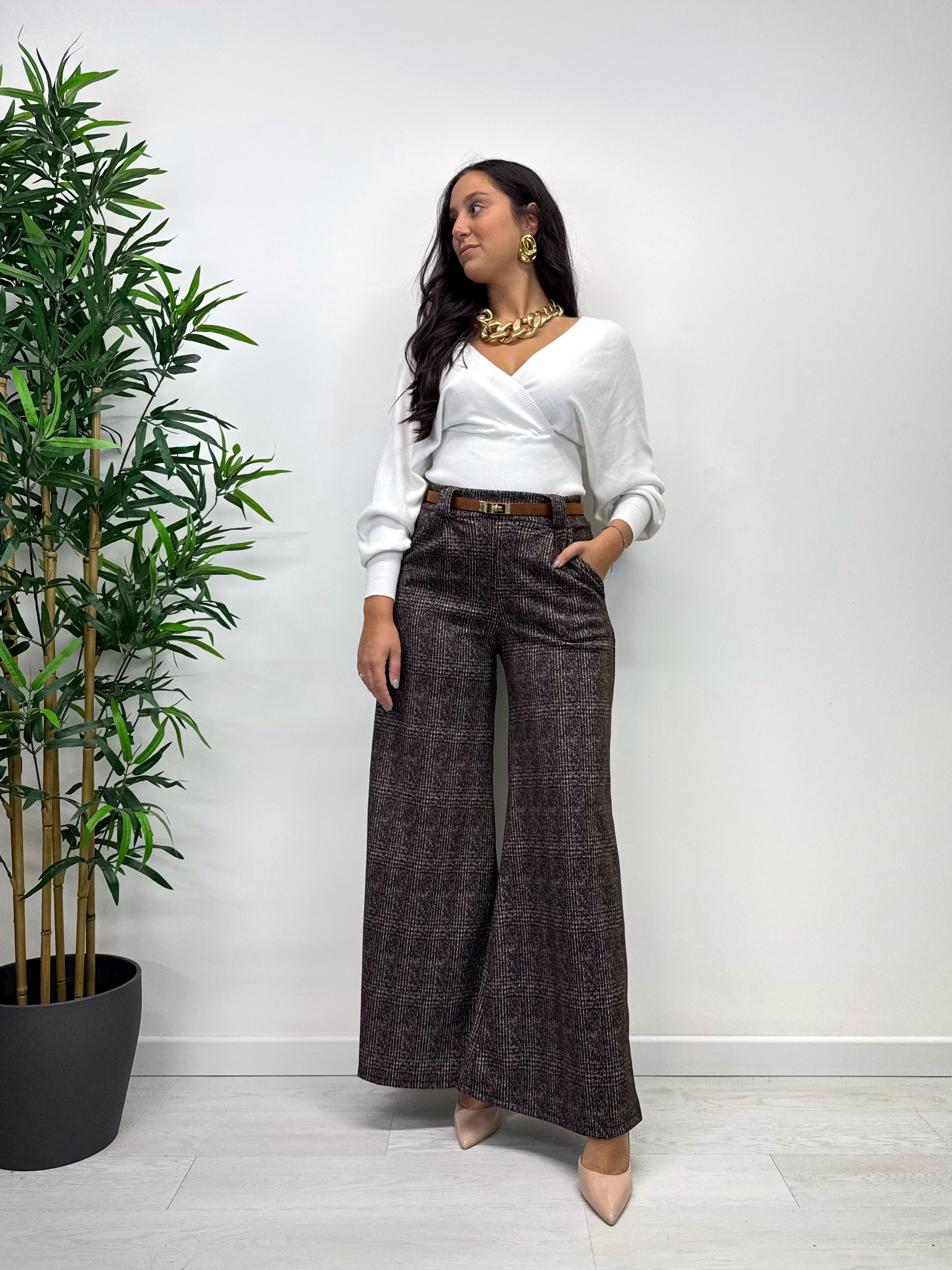 Pantaloni ISABELLA cacao