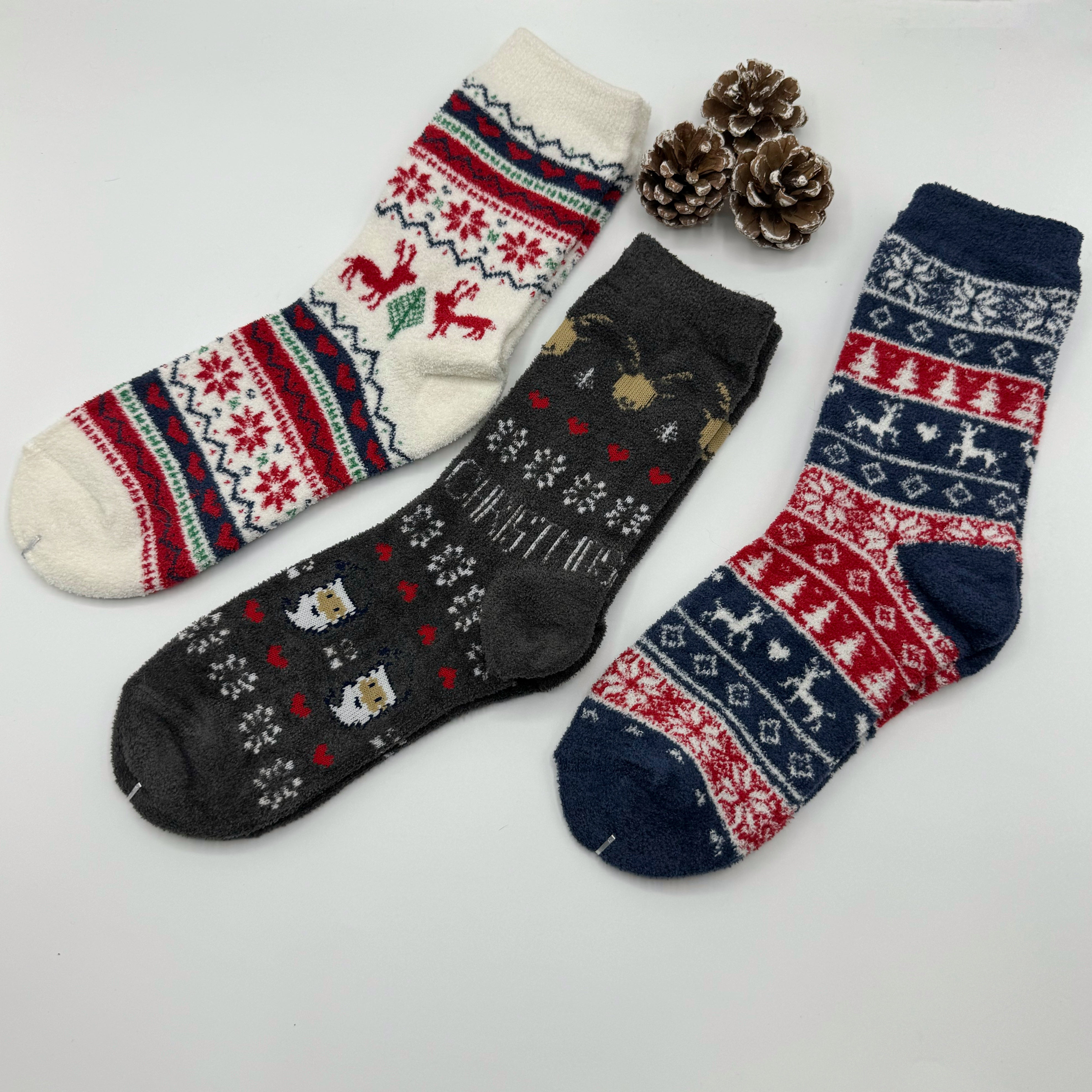 Calzettoni in pile +colori