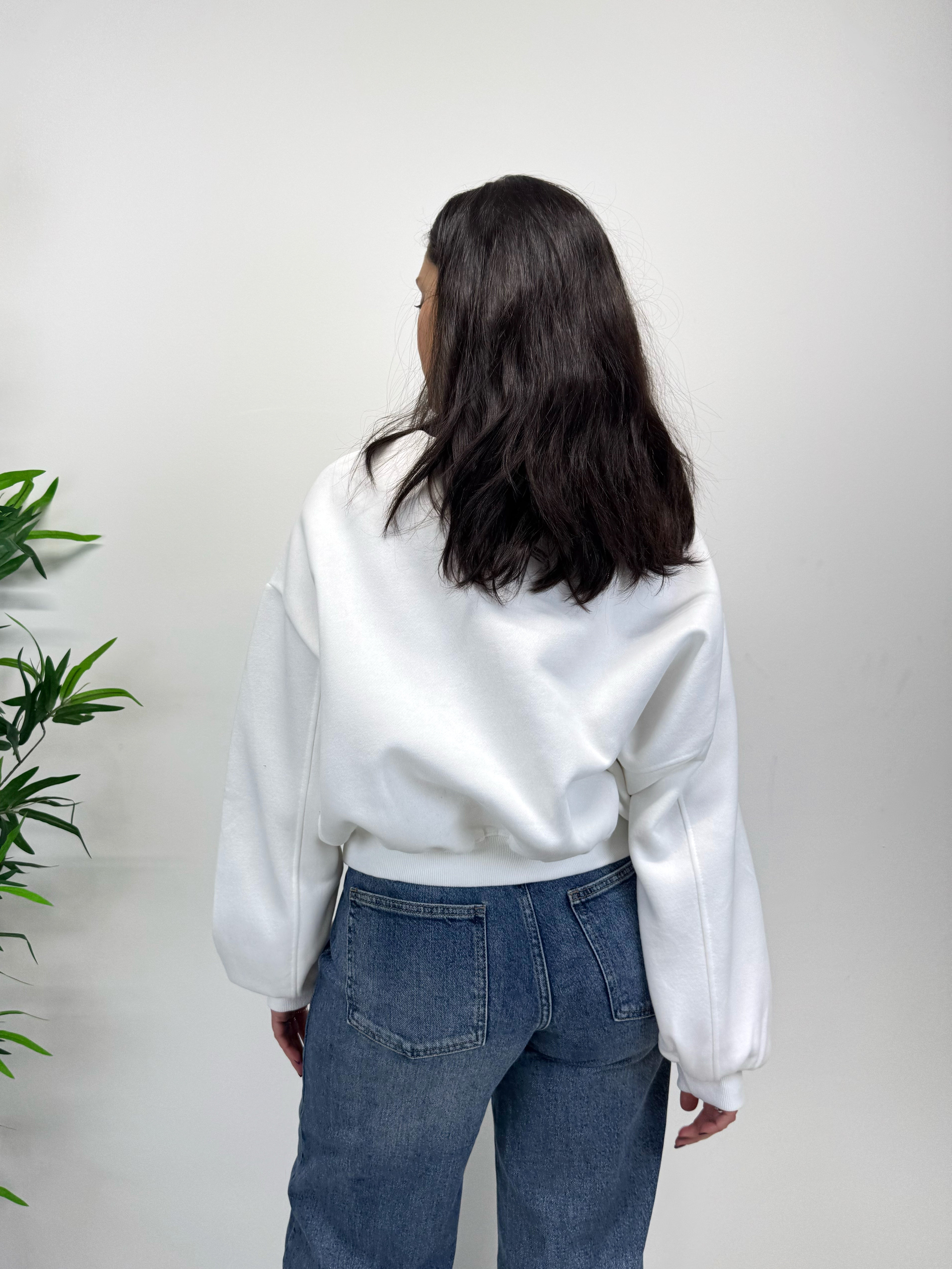 Felpa MARSIGLIA bianca