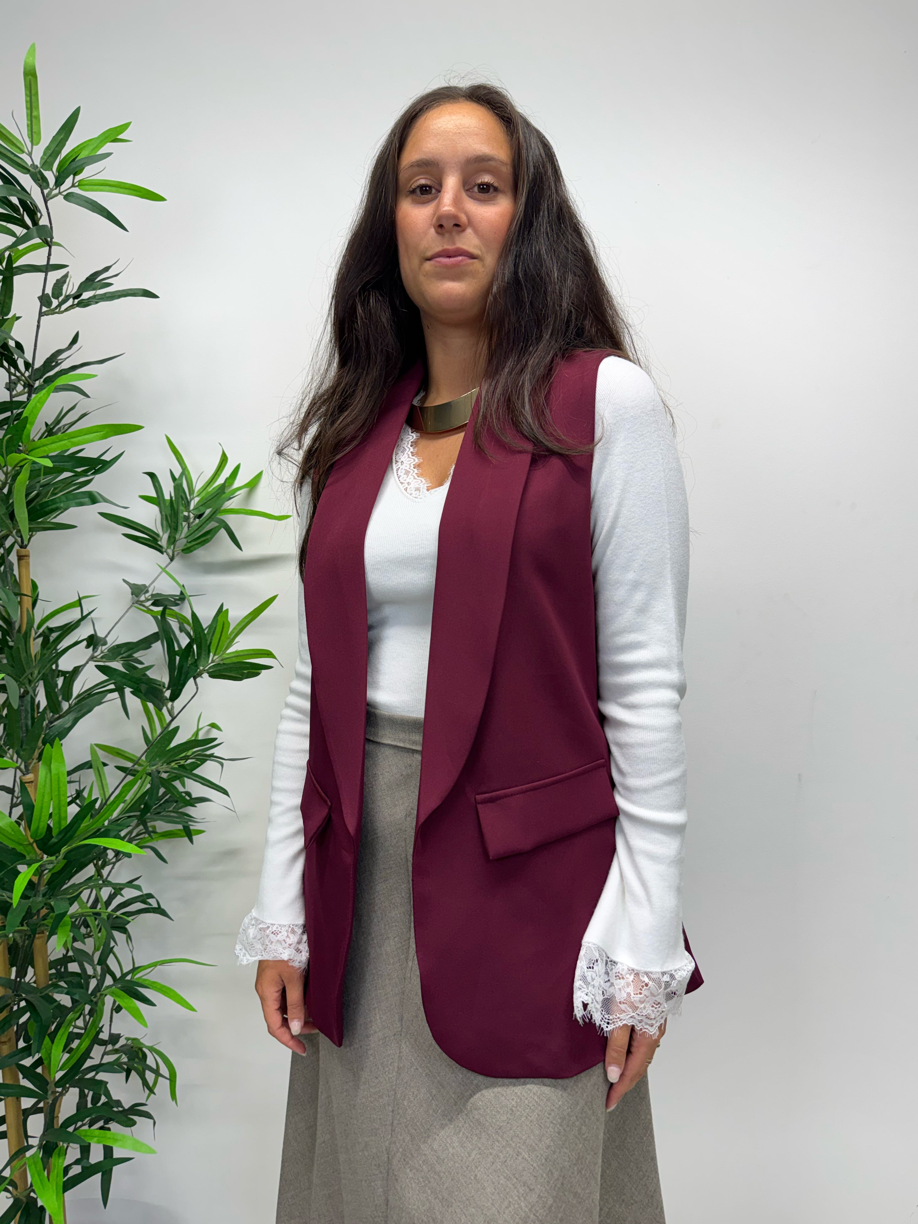 Gilet VENERE vino