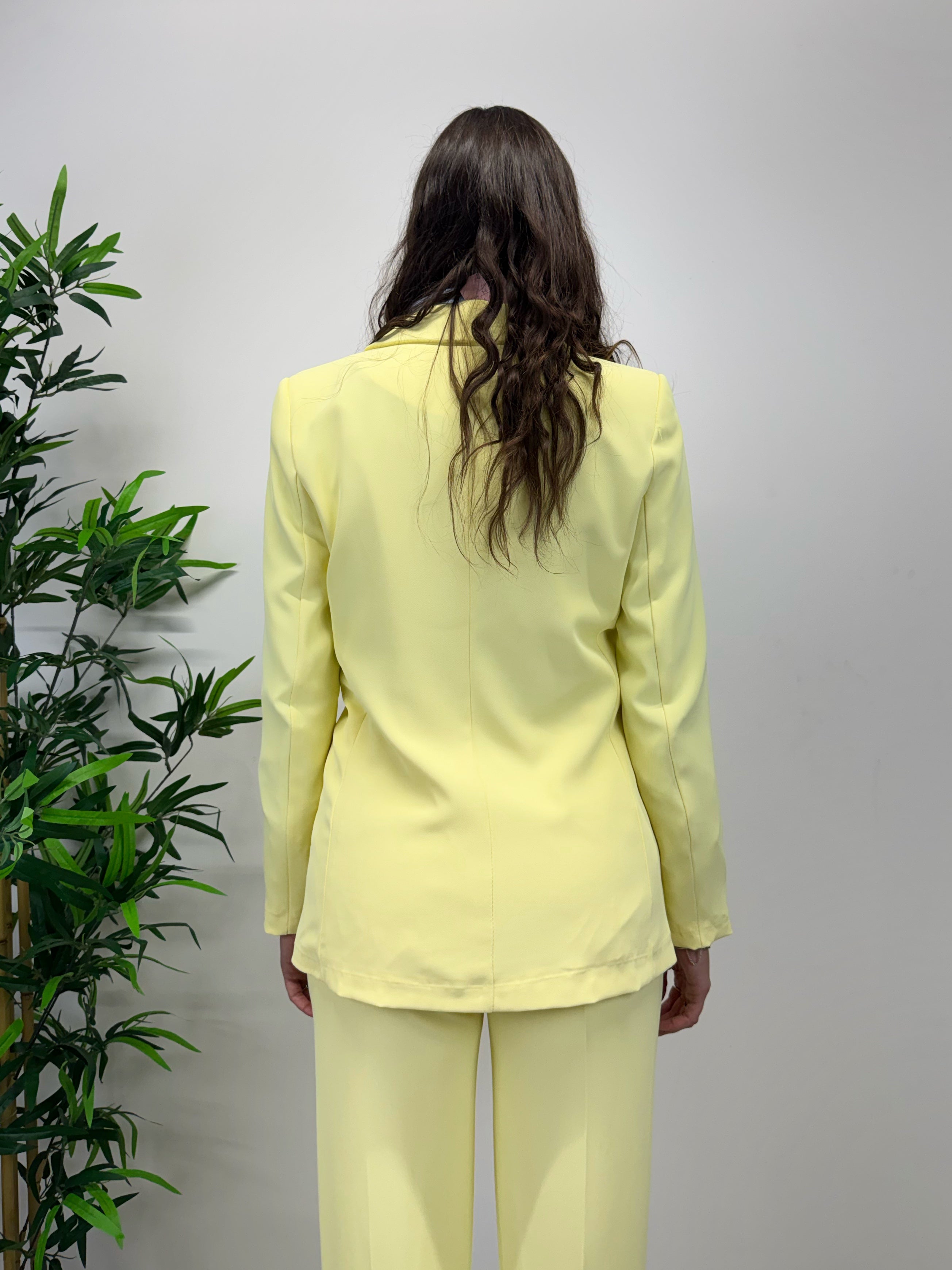Tailleur SOPHIE giallo limone