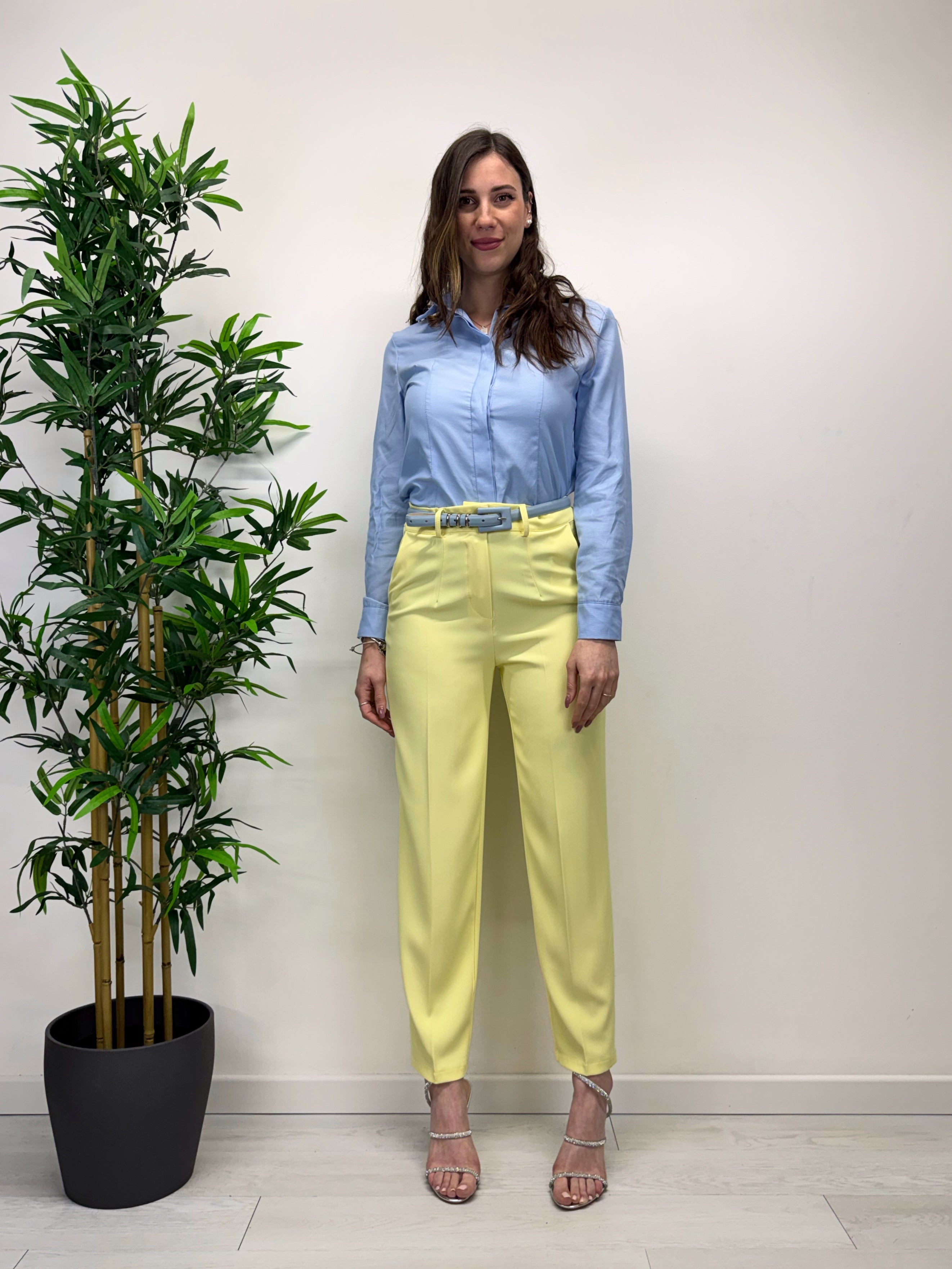 Tailleur SOPHIE giallo limone