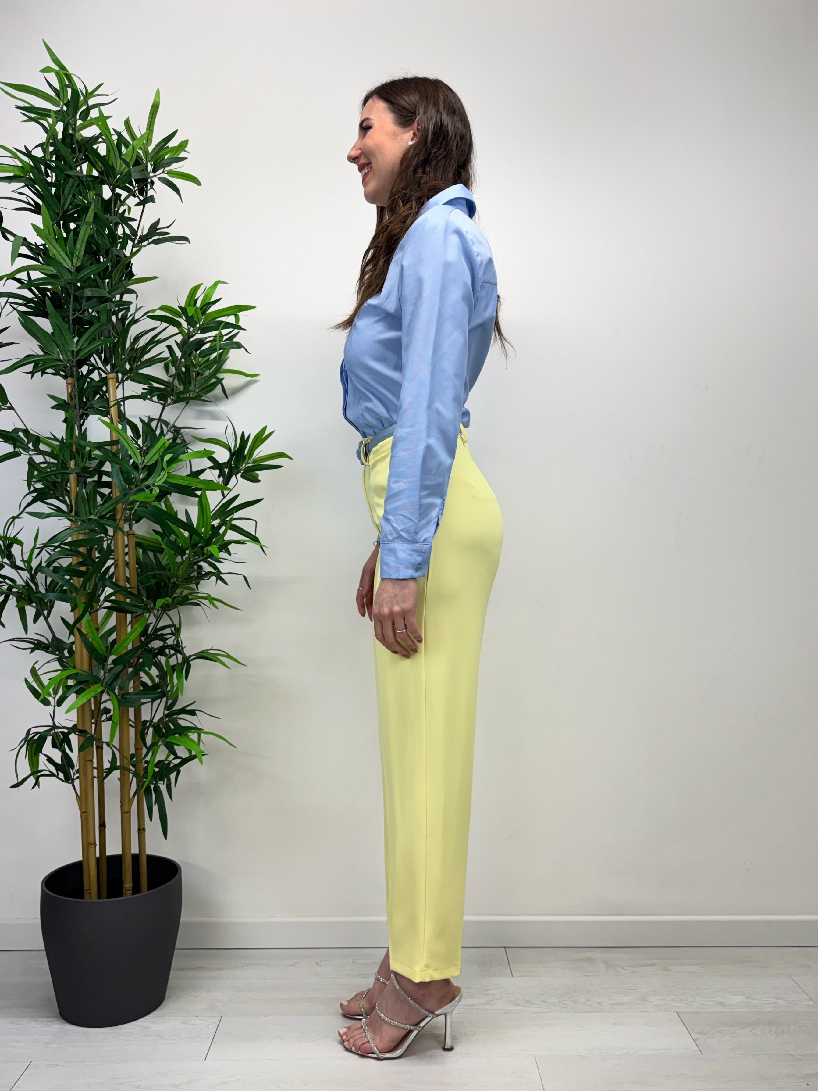 Tailleur SOPHIE giallo limone
