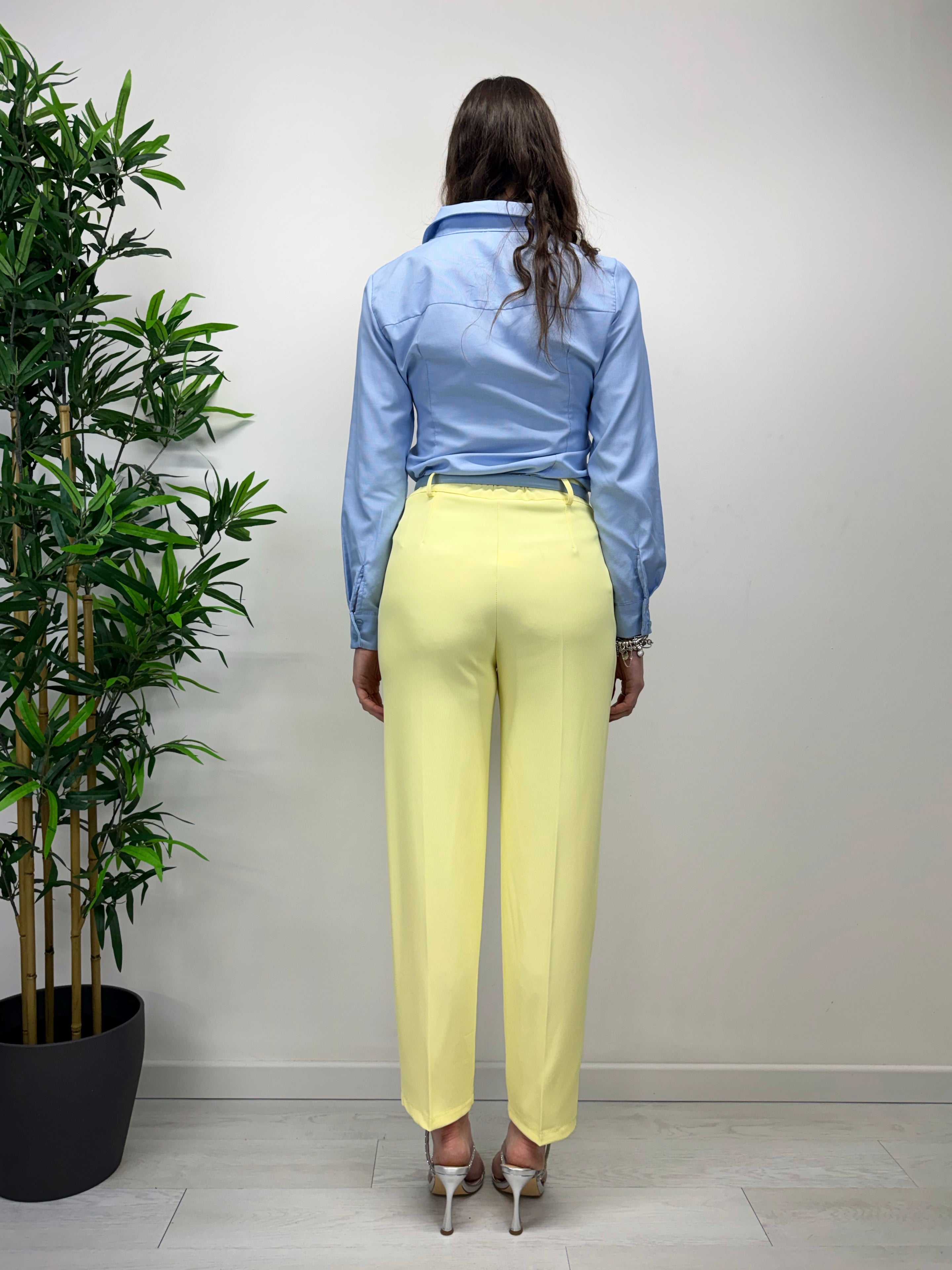 Tailleur SOPHIE giallo limone