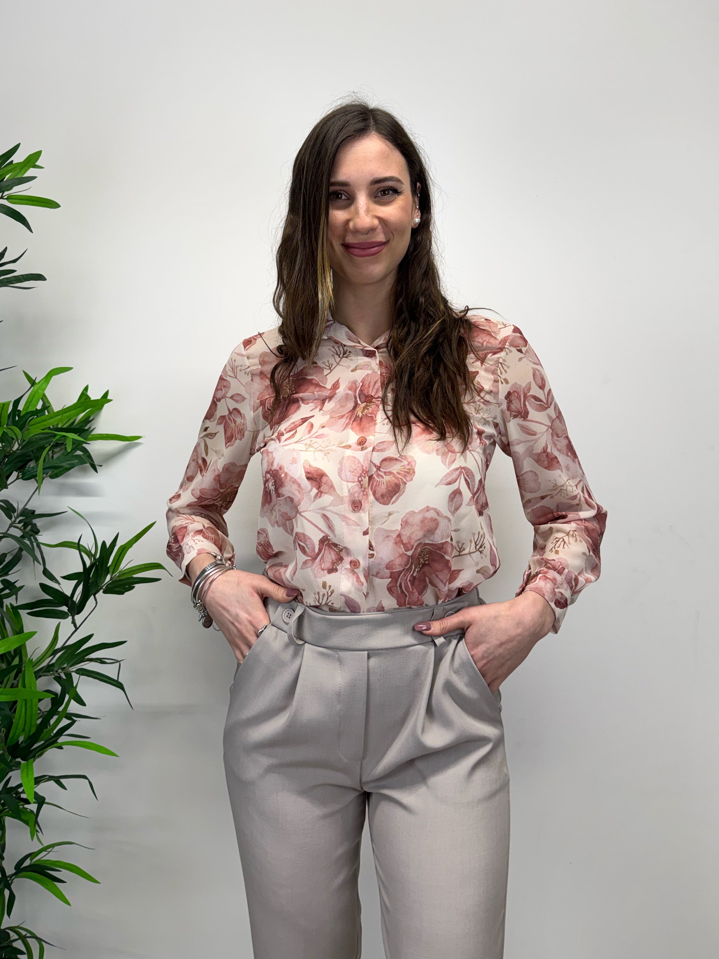 Camicia BLOSSOM rosa