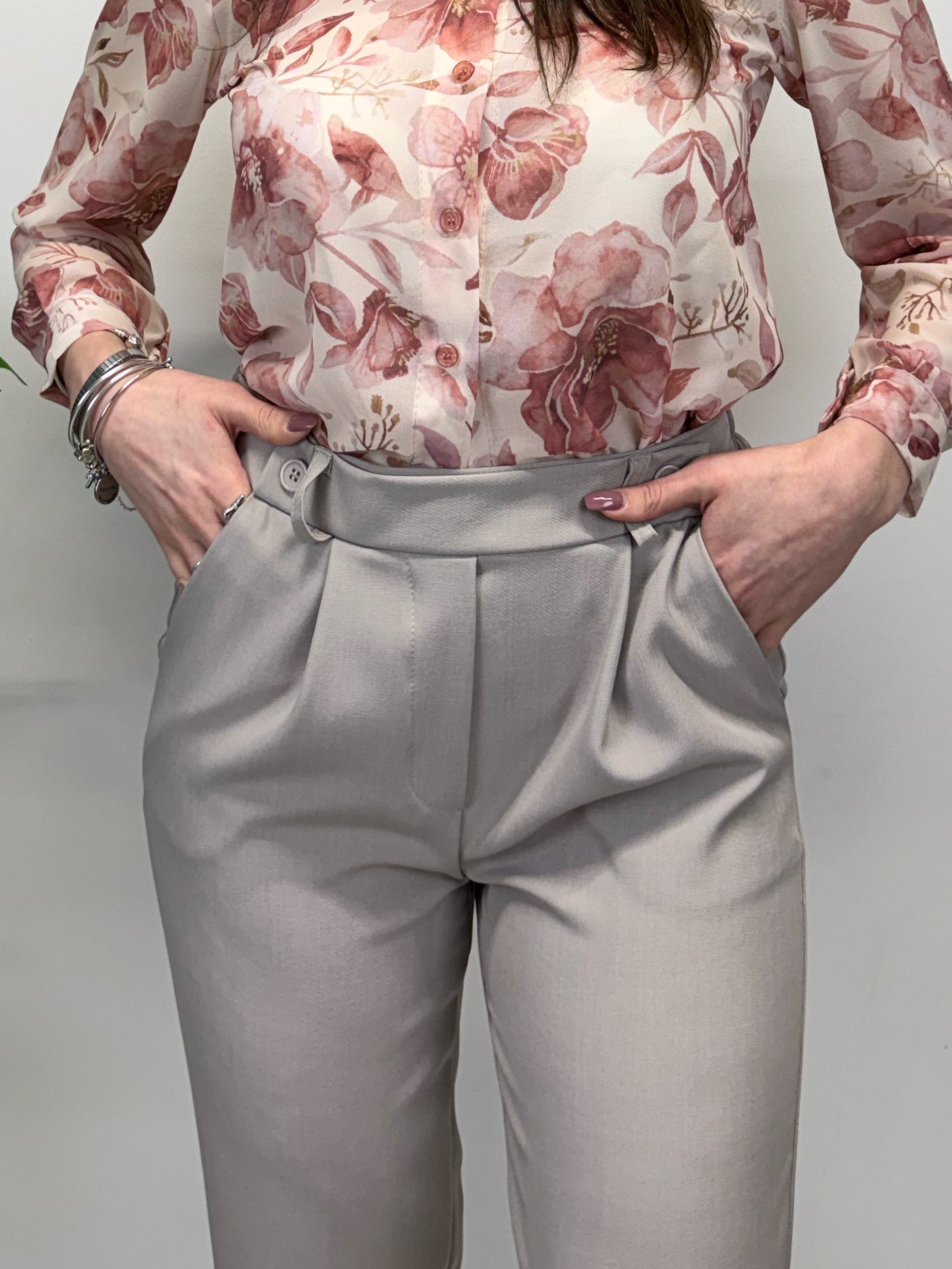 Tailleur CLARISSA taupe
