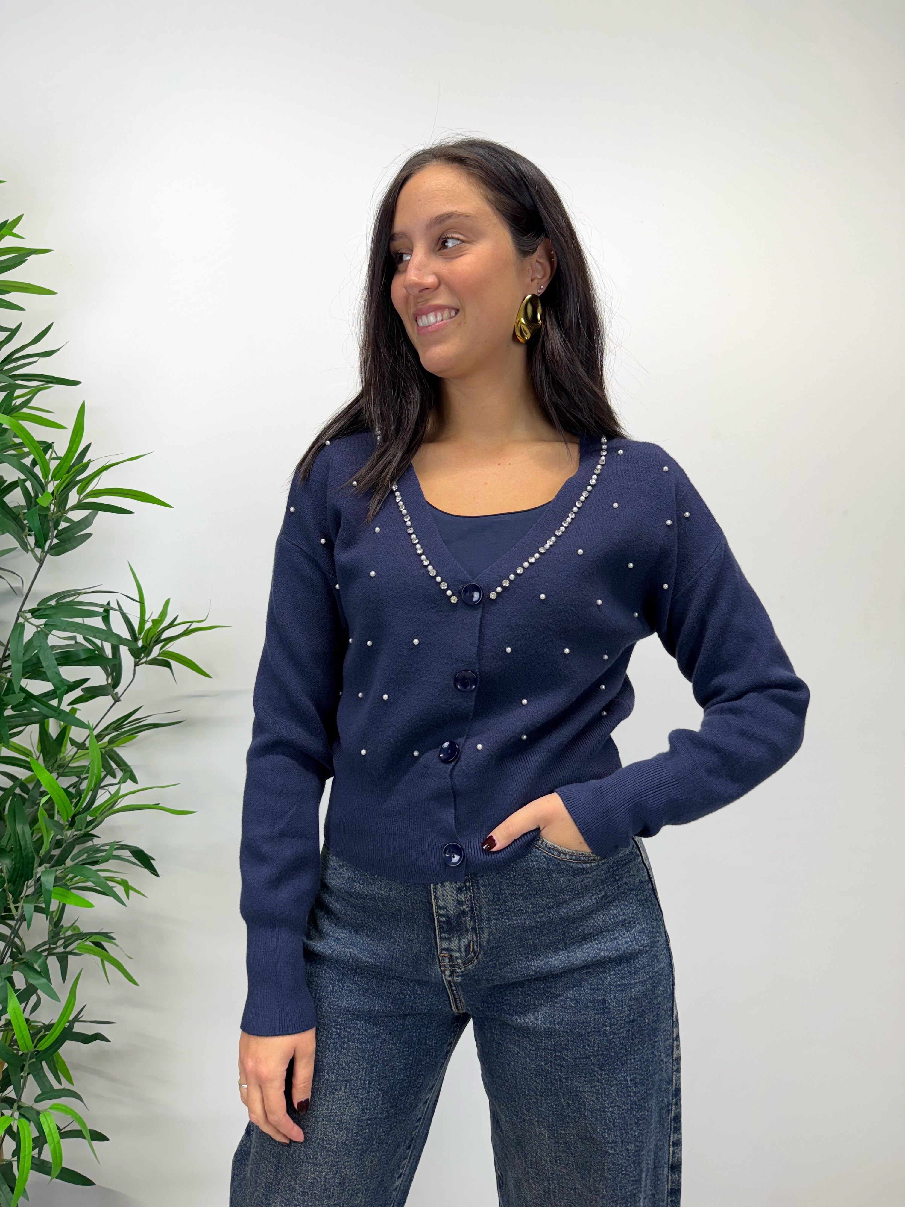 Cardigan gioiello +colori