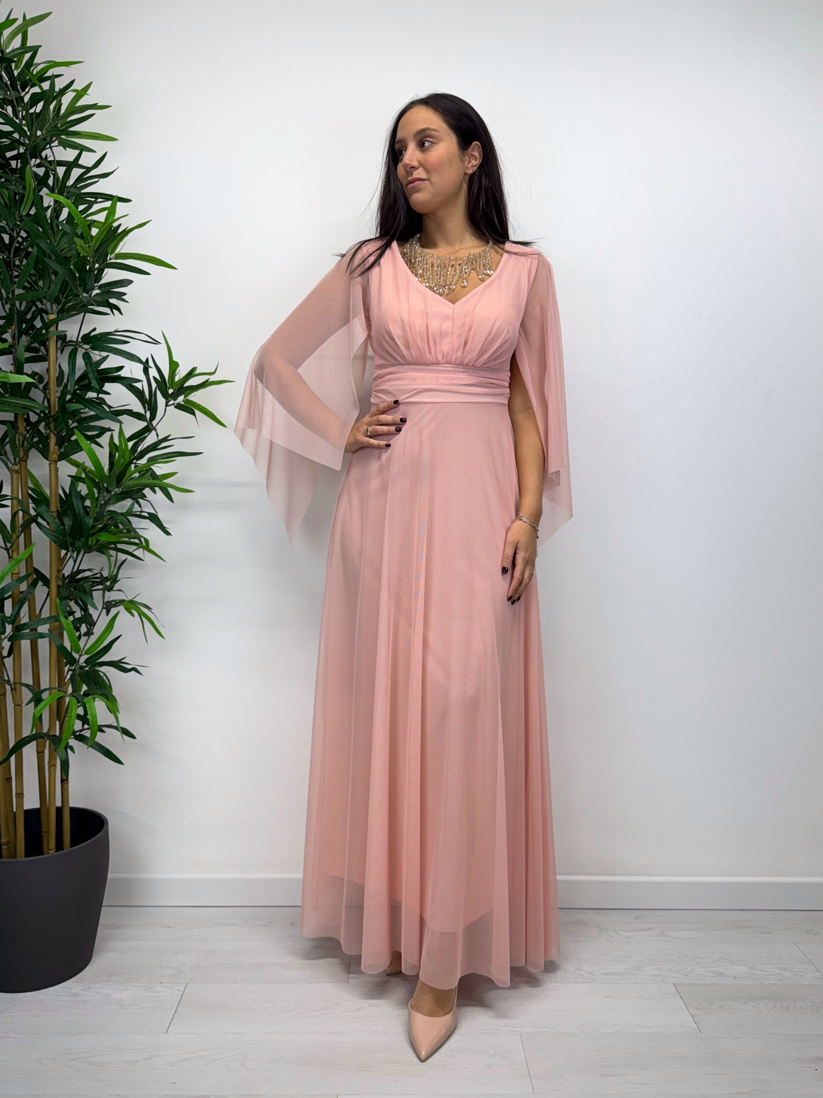 Abito ISABELLA rosa antico