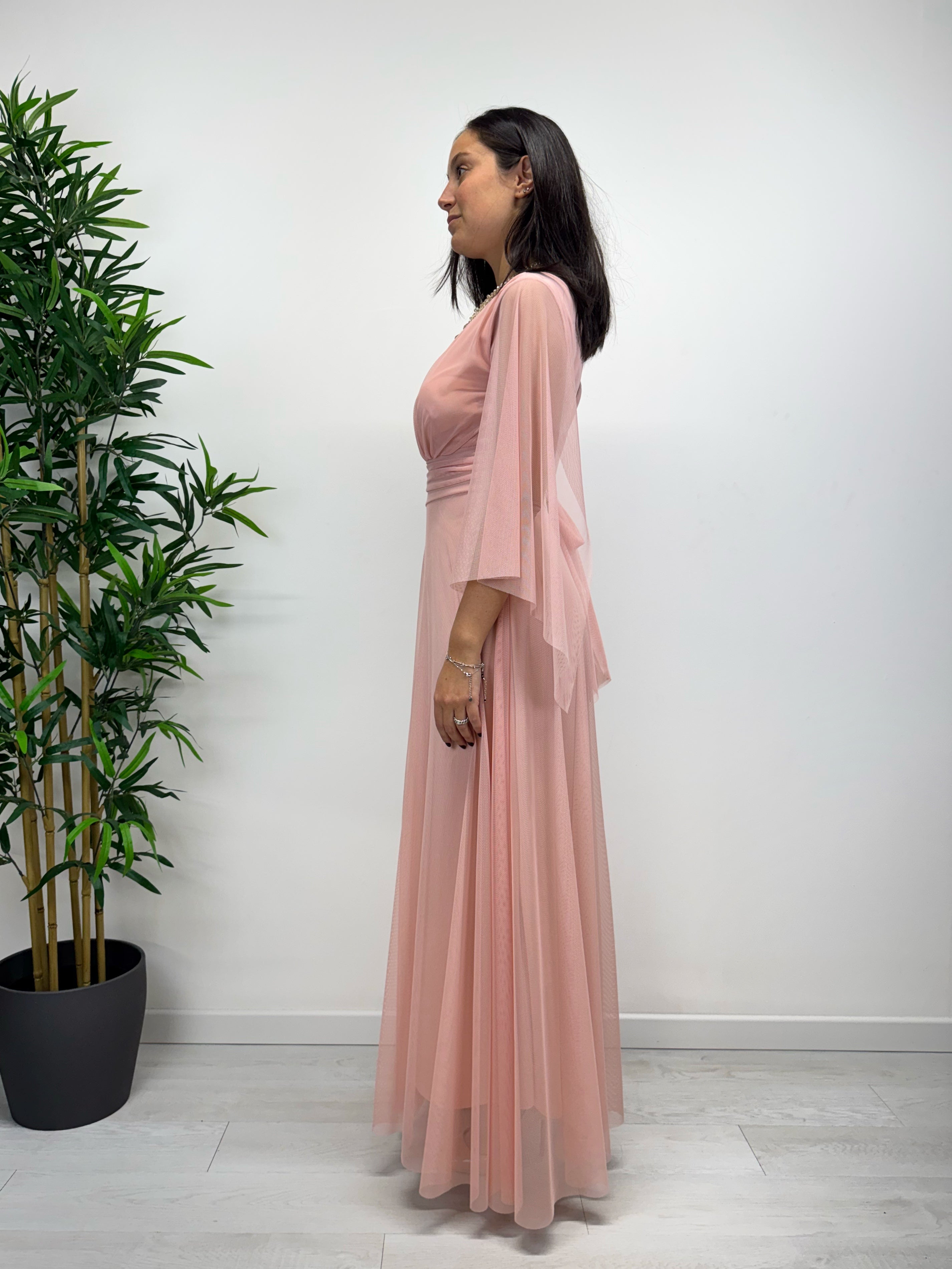 Abito ISABELLA rosa antico