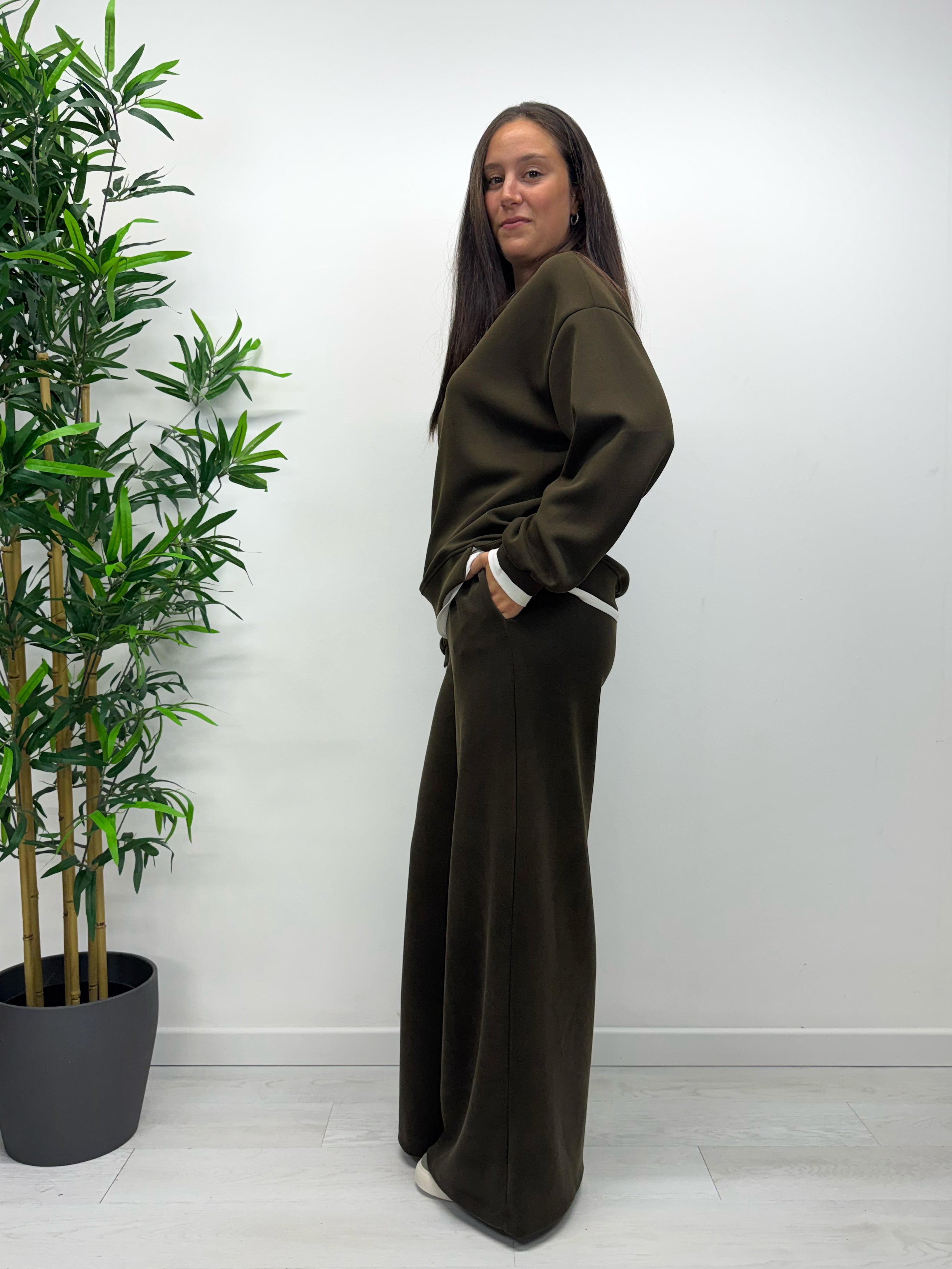 Pantaloni DOUBLE moro