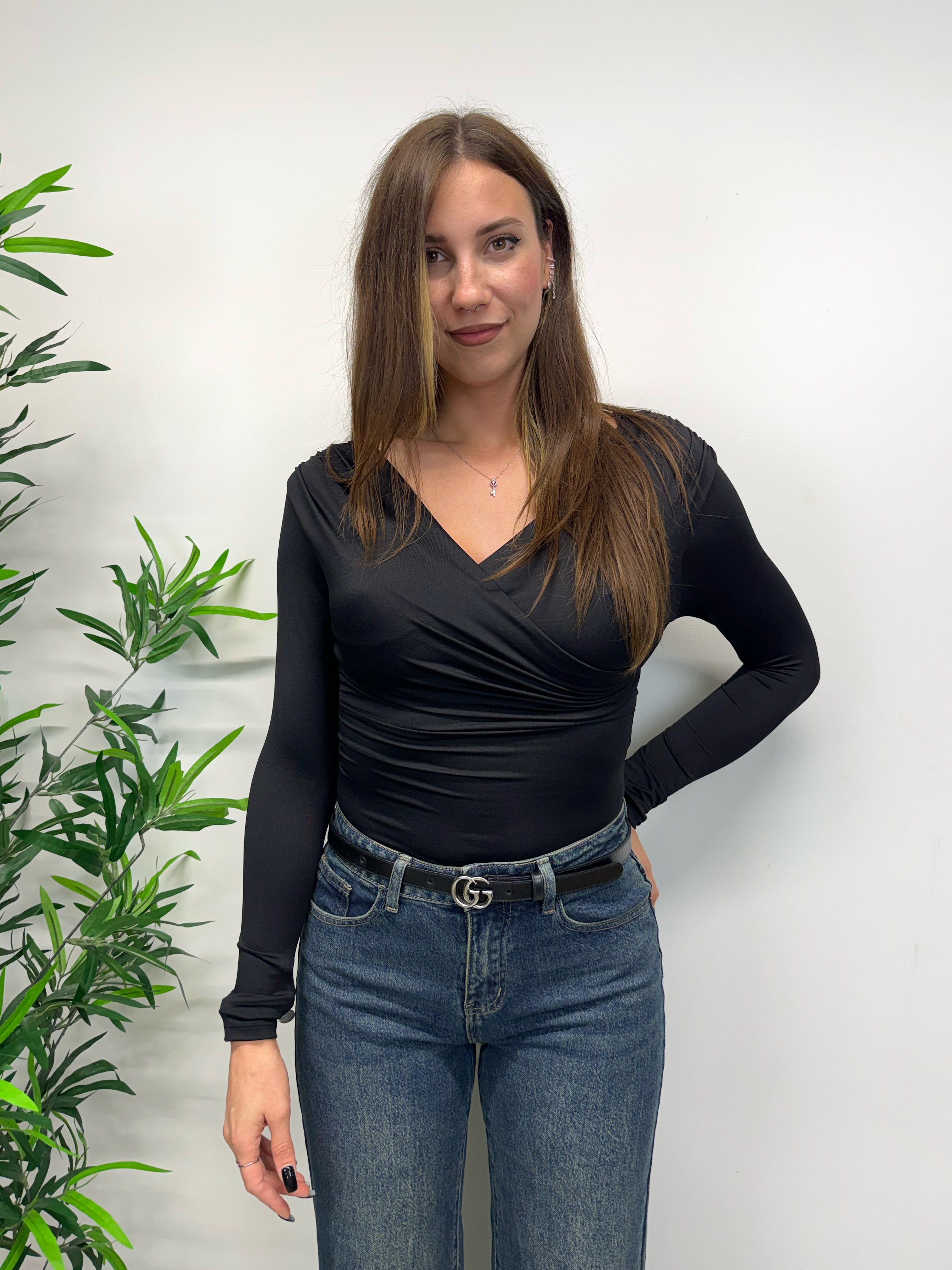 Body scollo incrociato +colori