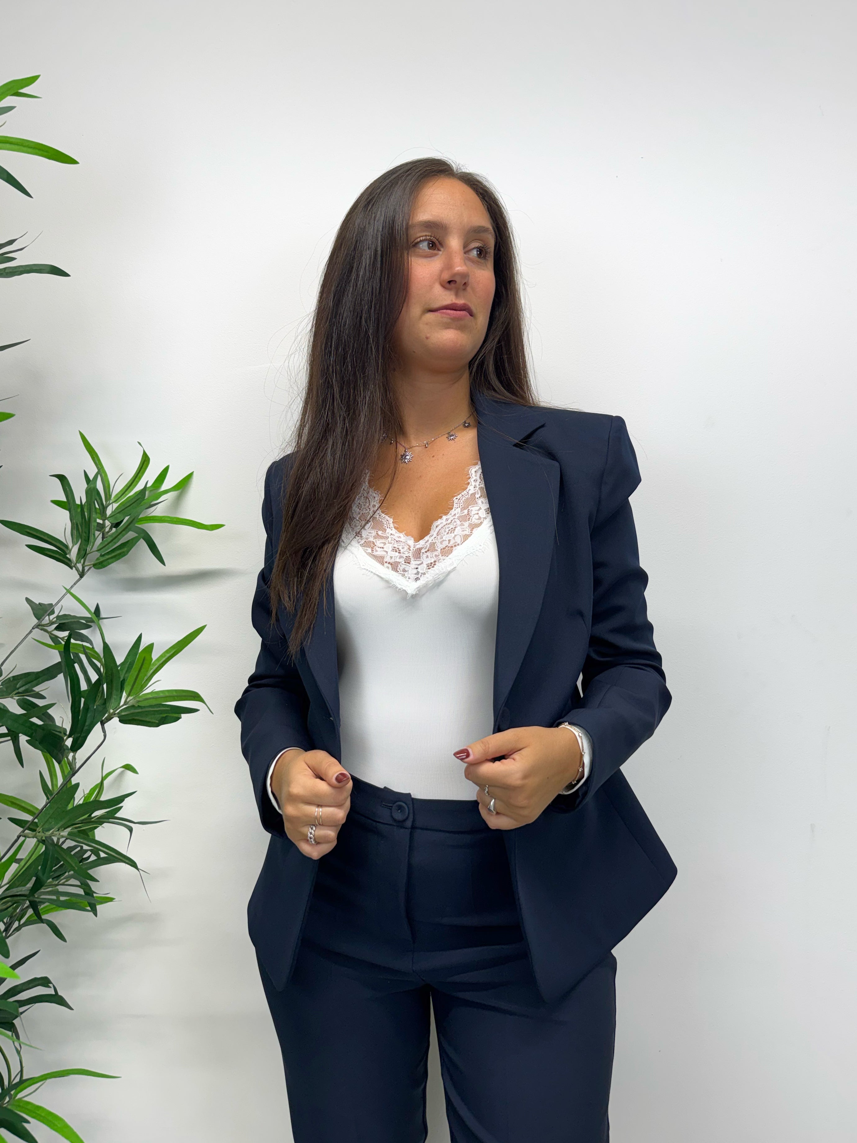 Tailleur kikisix CHRISTEL blu navy