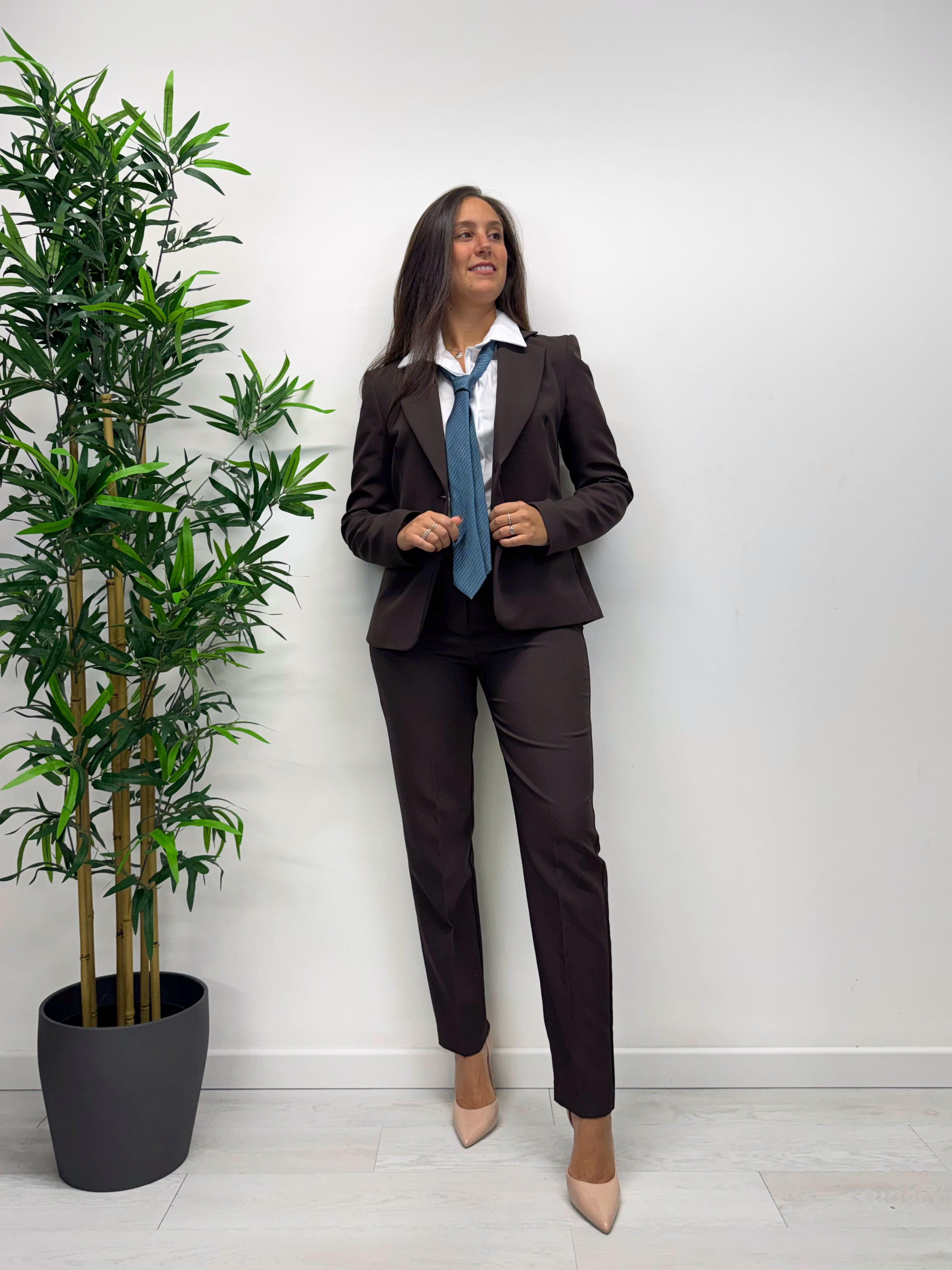 Tailleur kikisix CHRISTEL moro