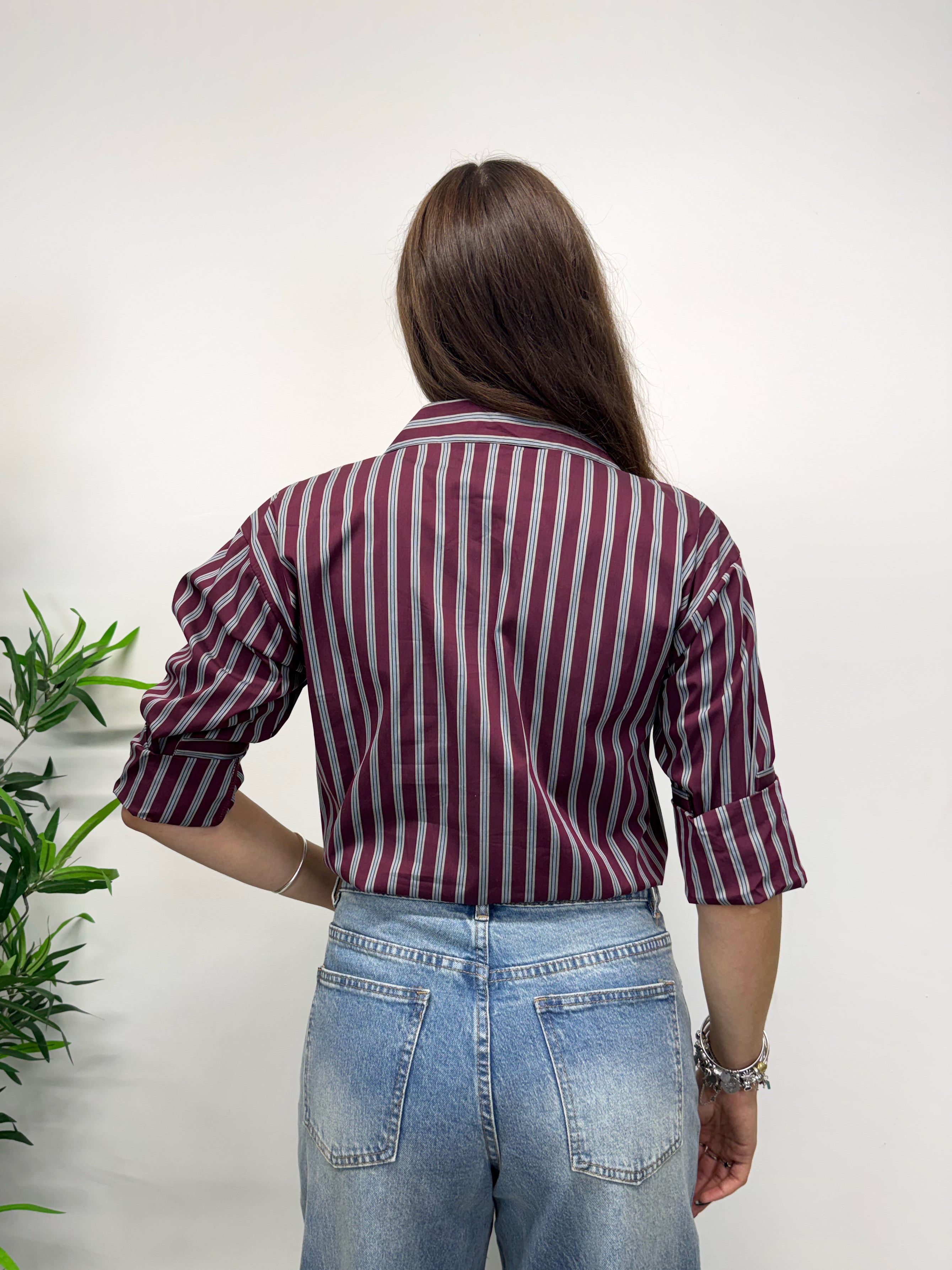 Camicia a righe