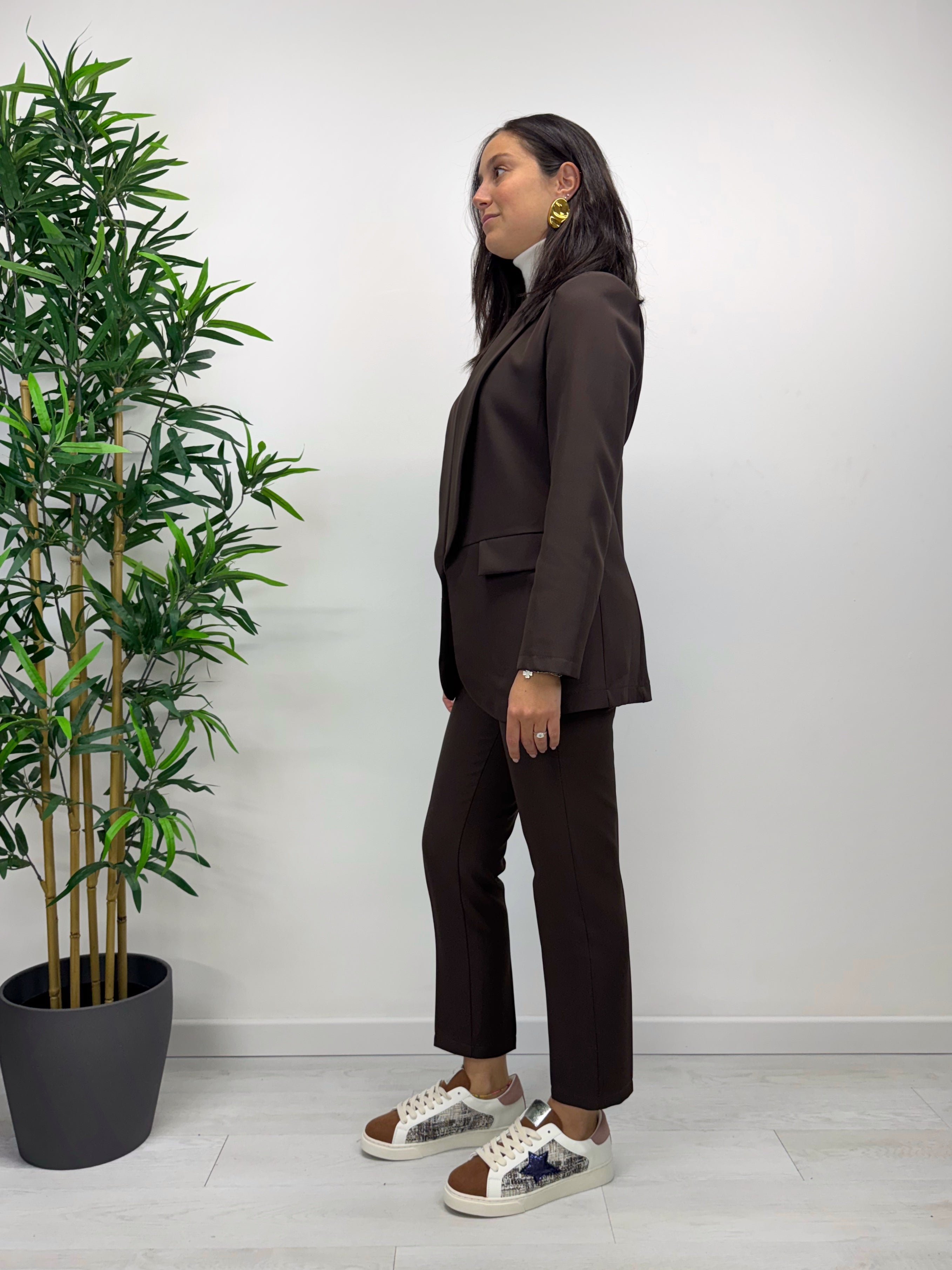 Pantaloni MARGARET caffè