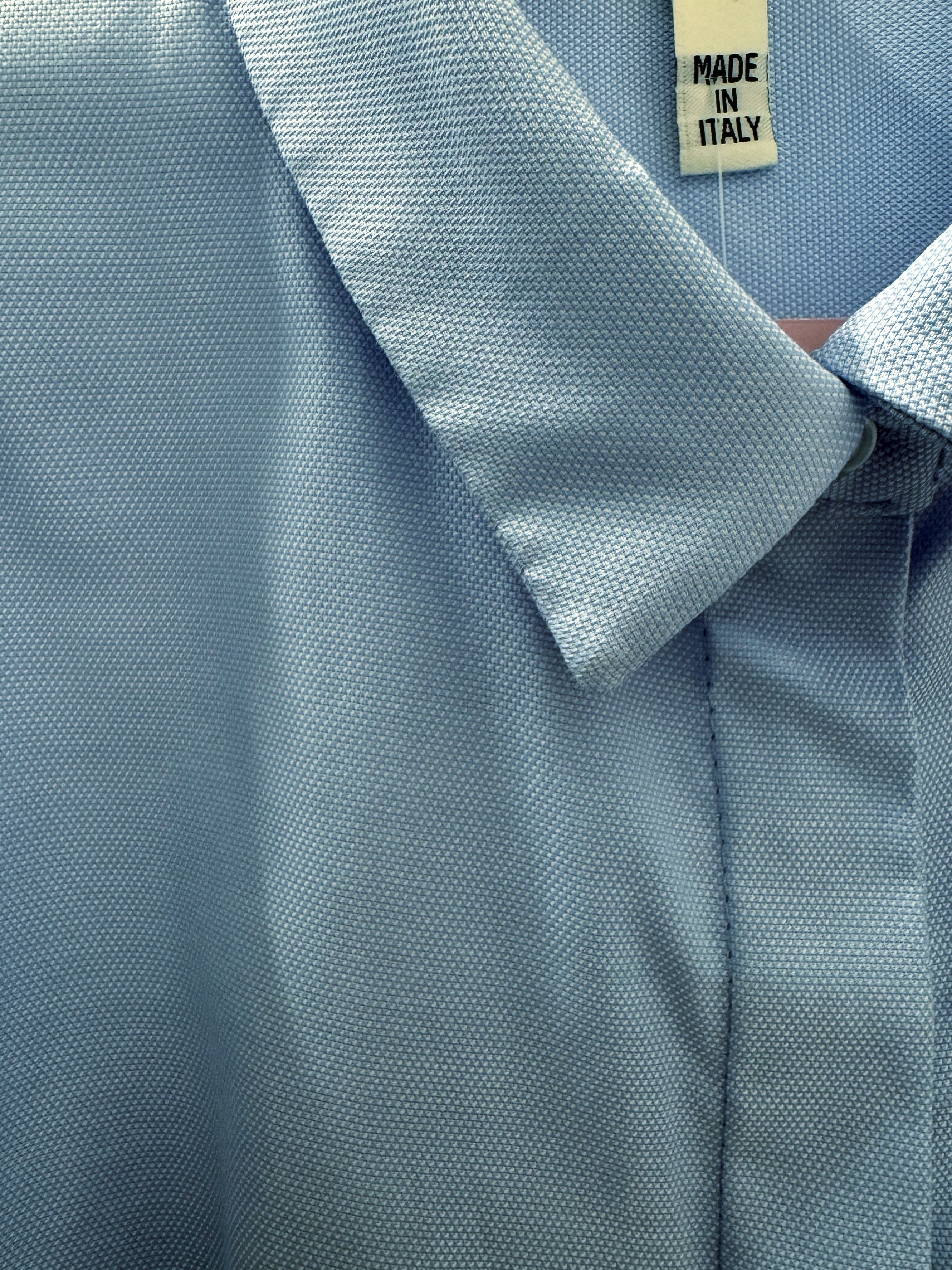Camicia slim fit azzurra