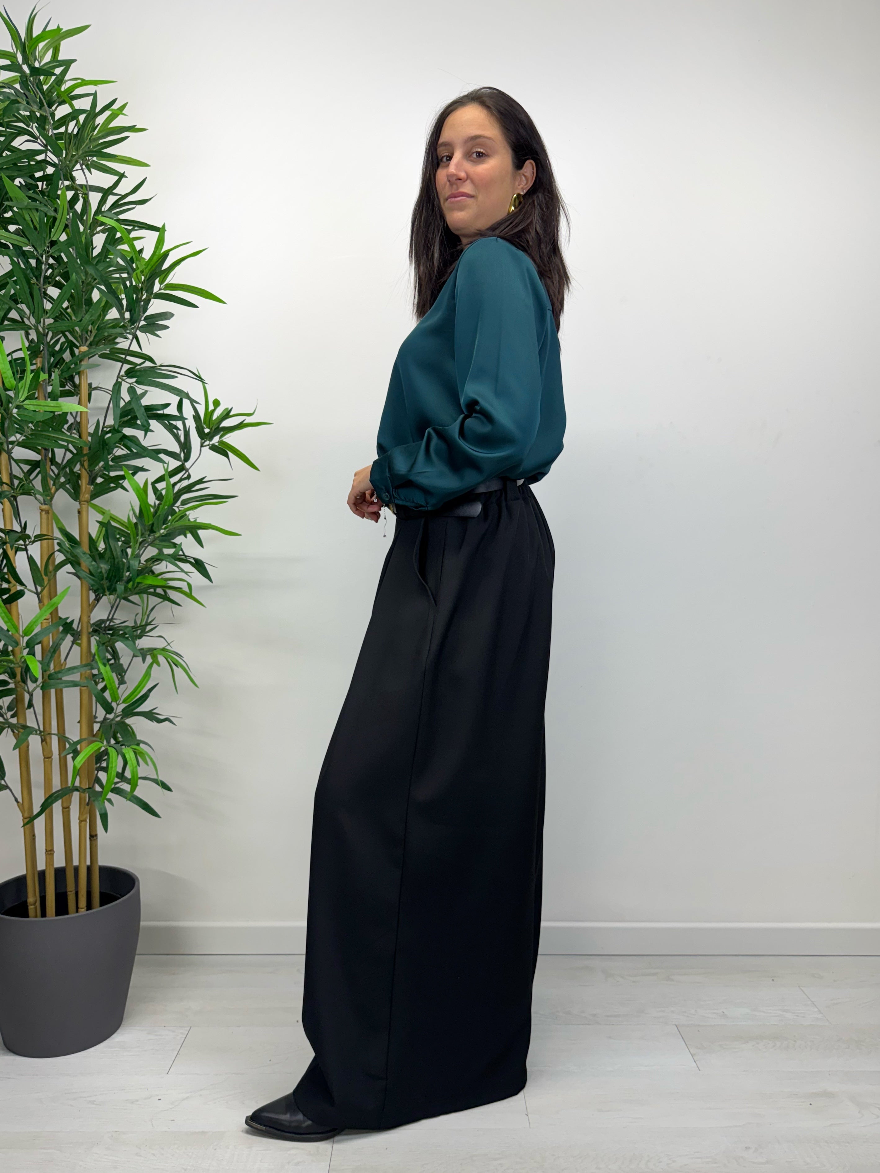 Pantaloni a palazzo ORION nero