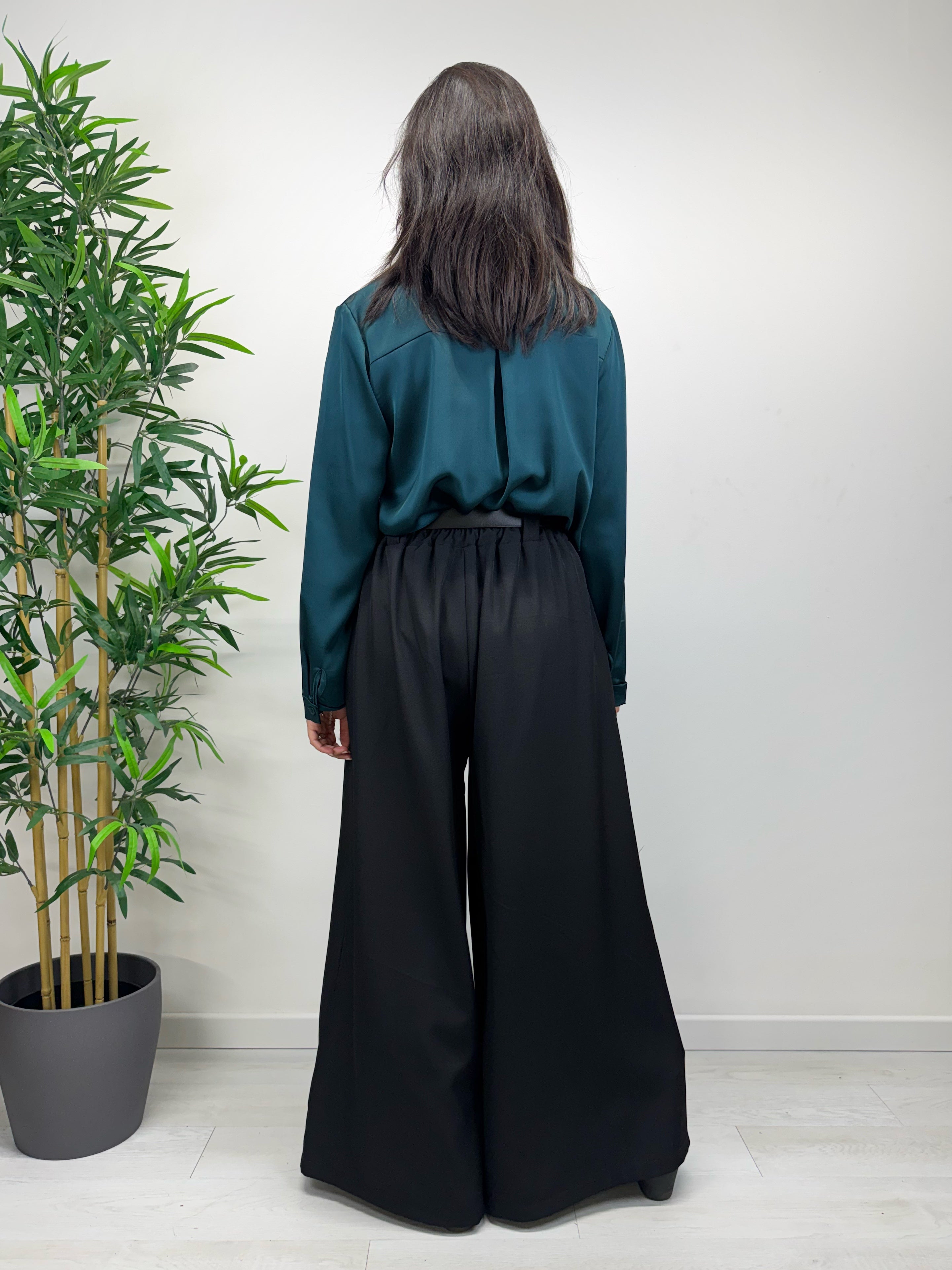 Pantaloni a palazzo ORION nero