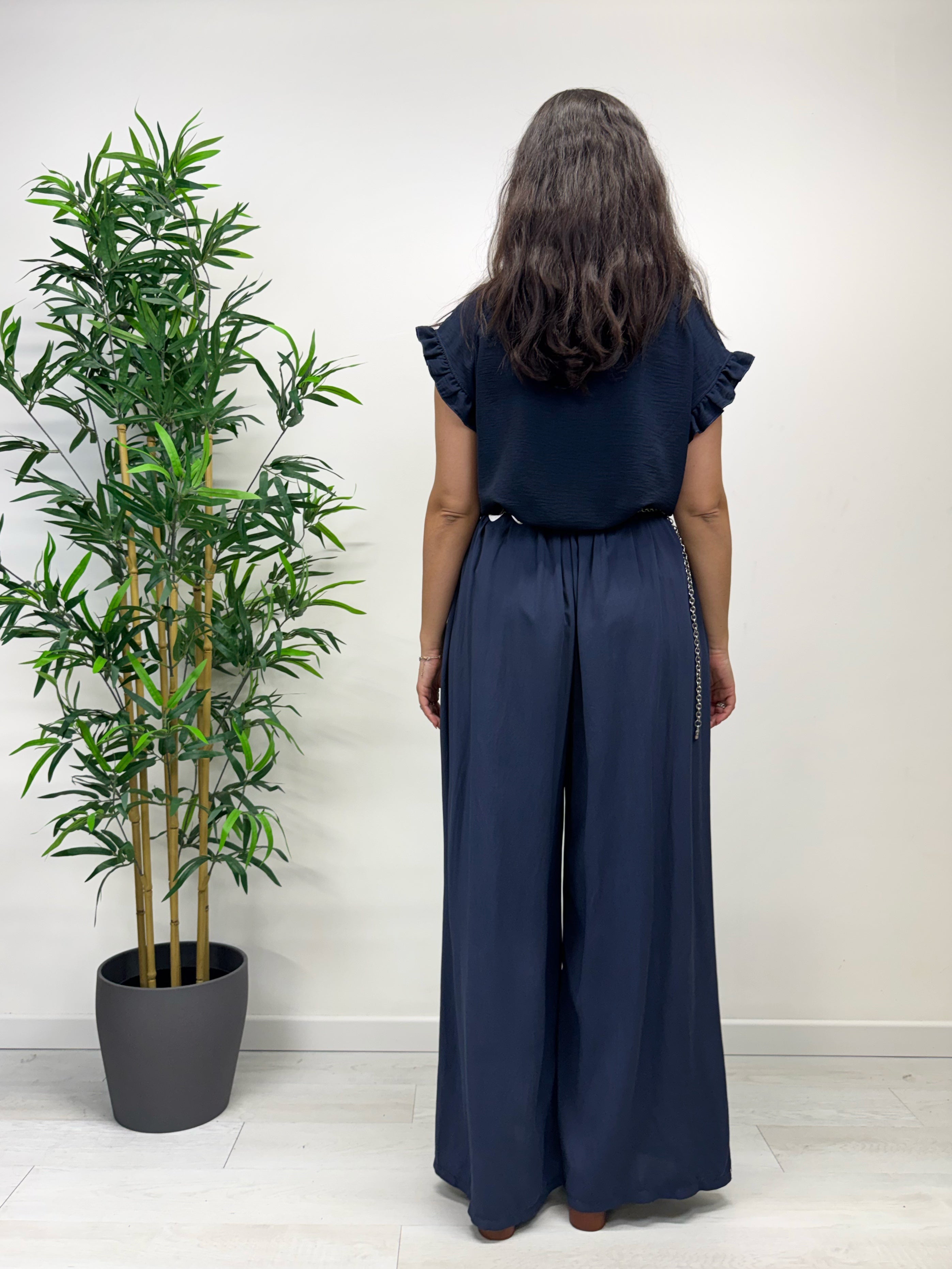 Pantapalazzo OLLY blu navy