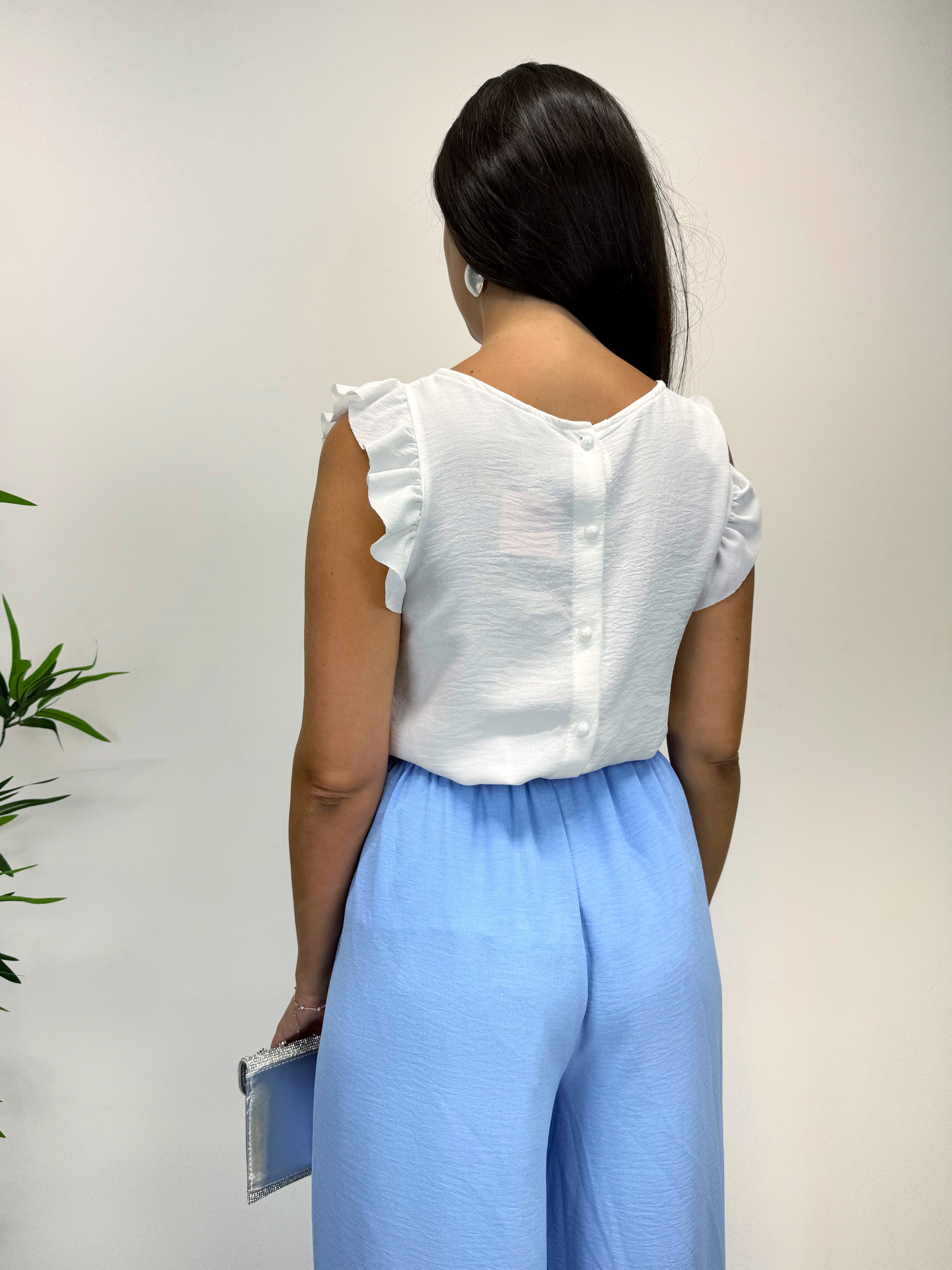 Blusa con bottoncini +colori