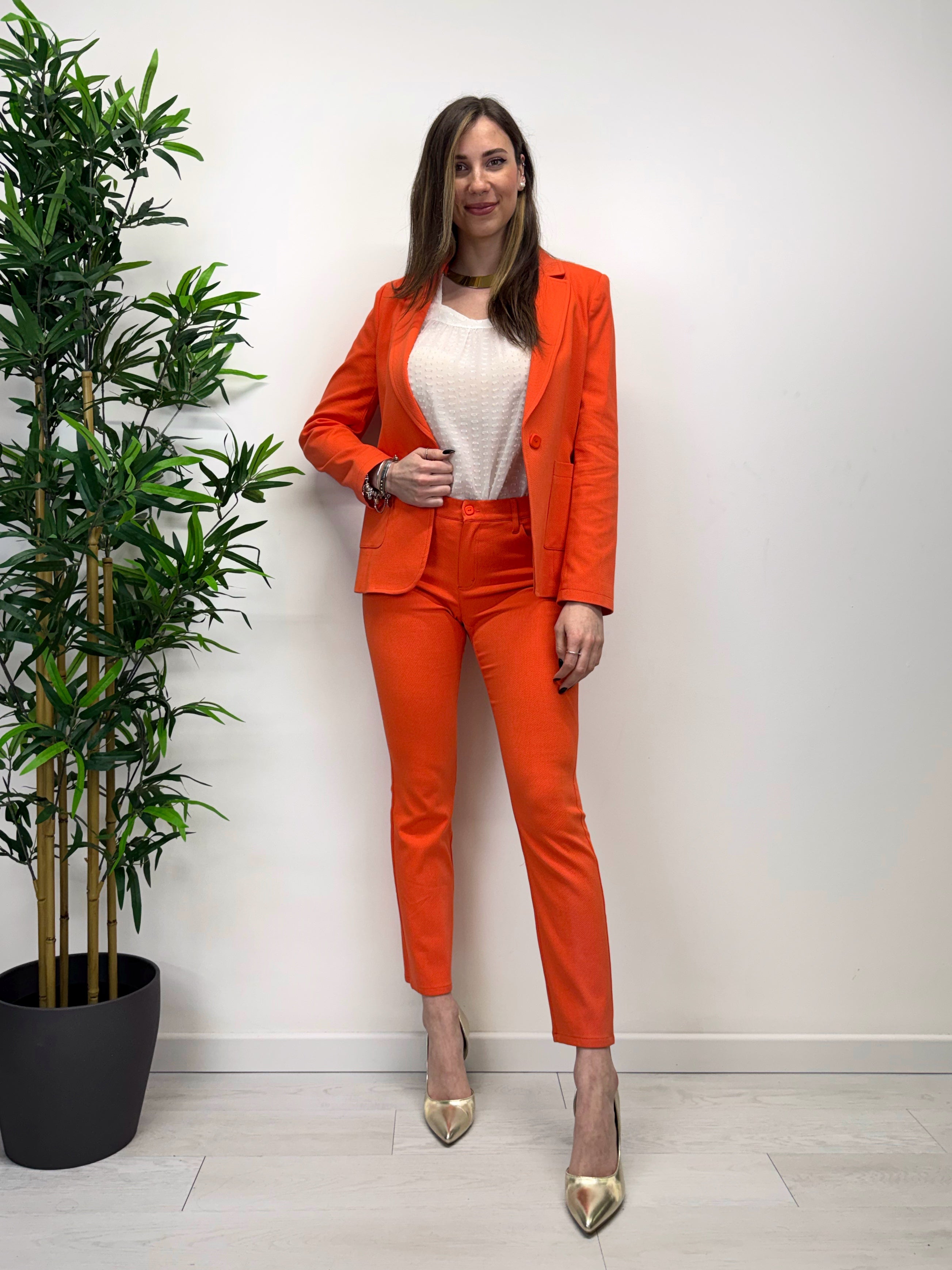 Pantaloni ROBERTA arancioni